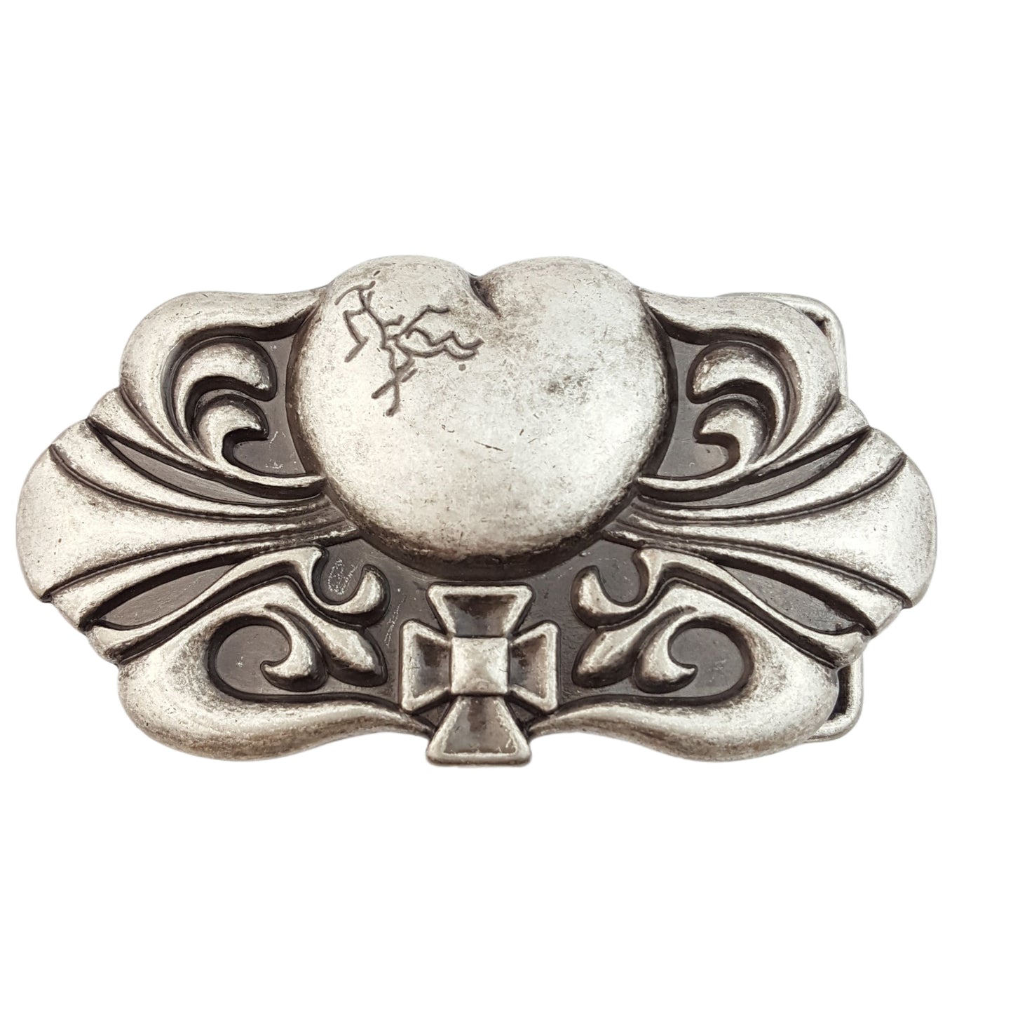 Buckle Sale: Heart with Cross Buckle