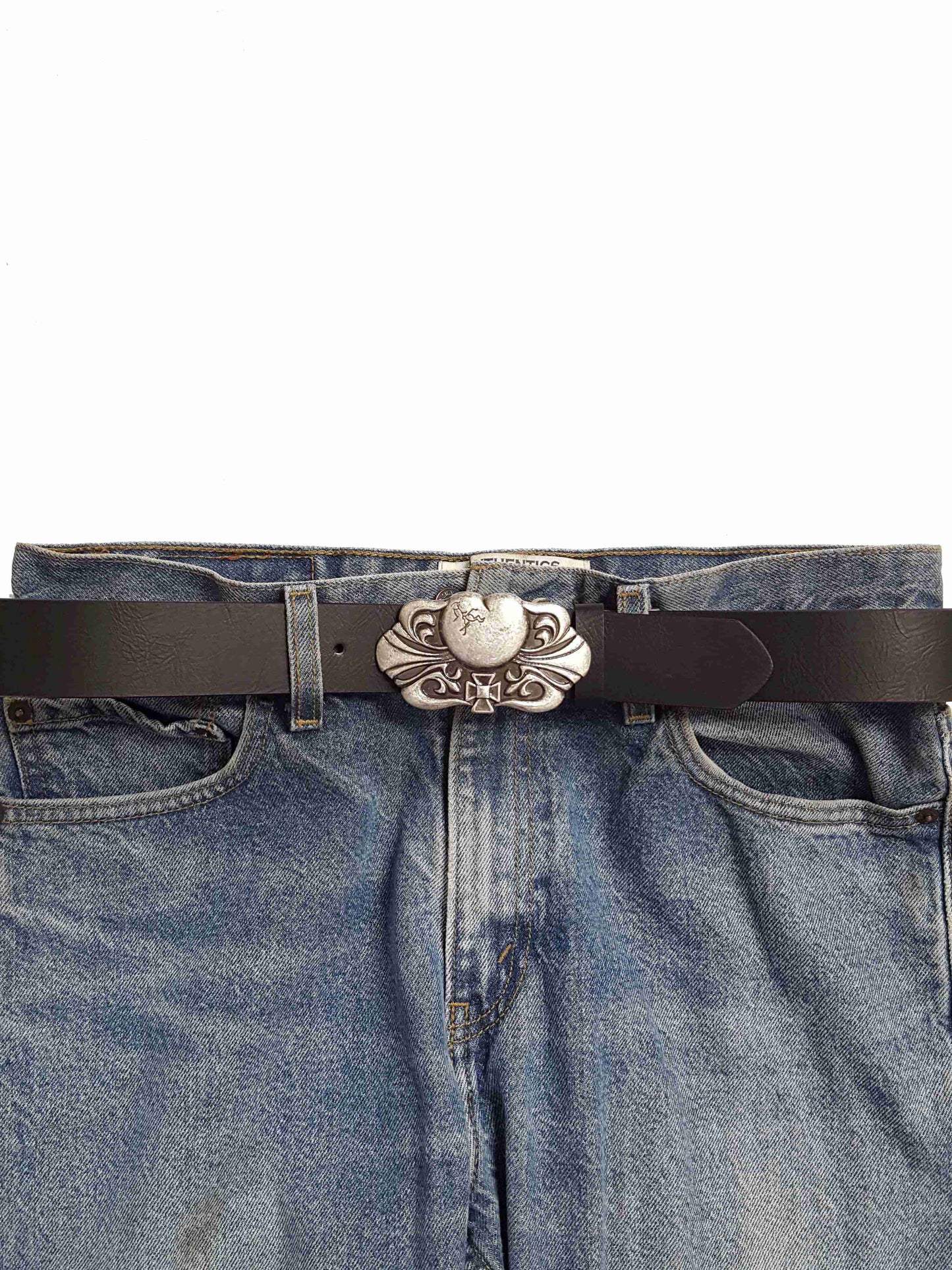 Buckle Sale: Heart with Cross Buckle