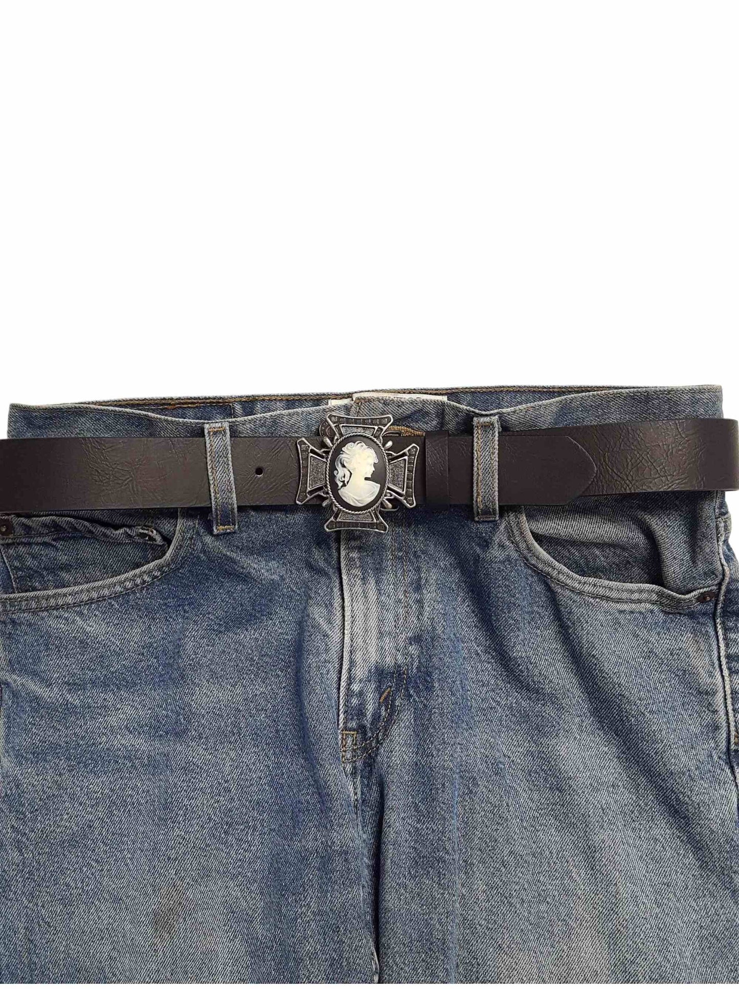Buckle Sale: Cameo Portrait Buckle