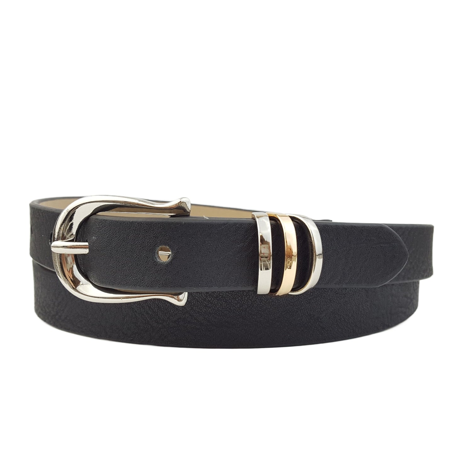 Belt: Classic Skinny belt with Triple Loops