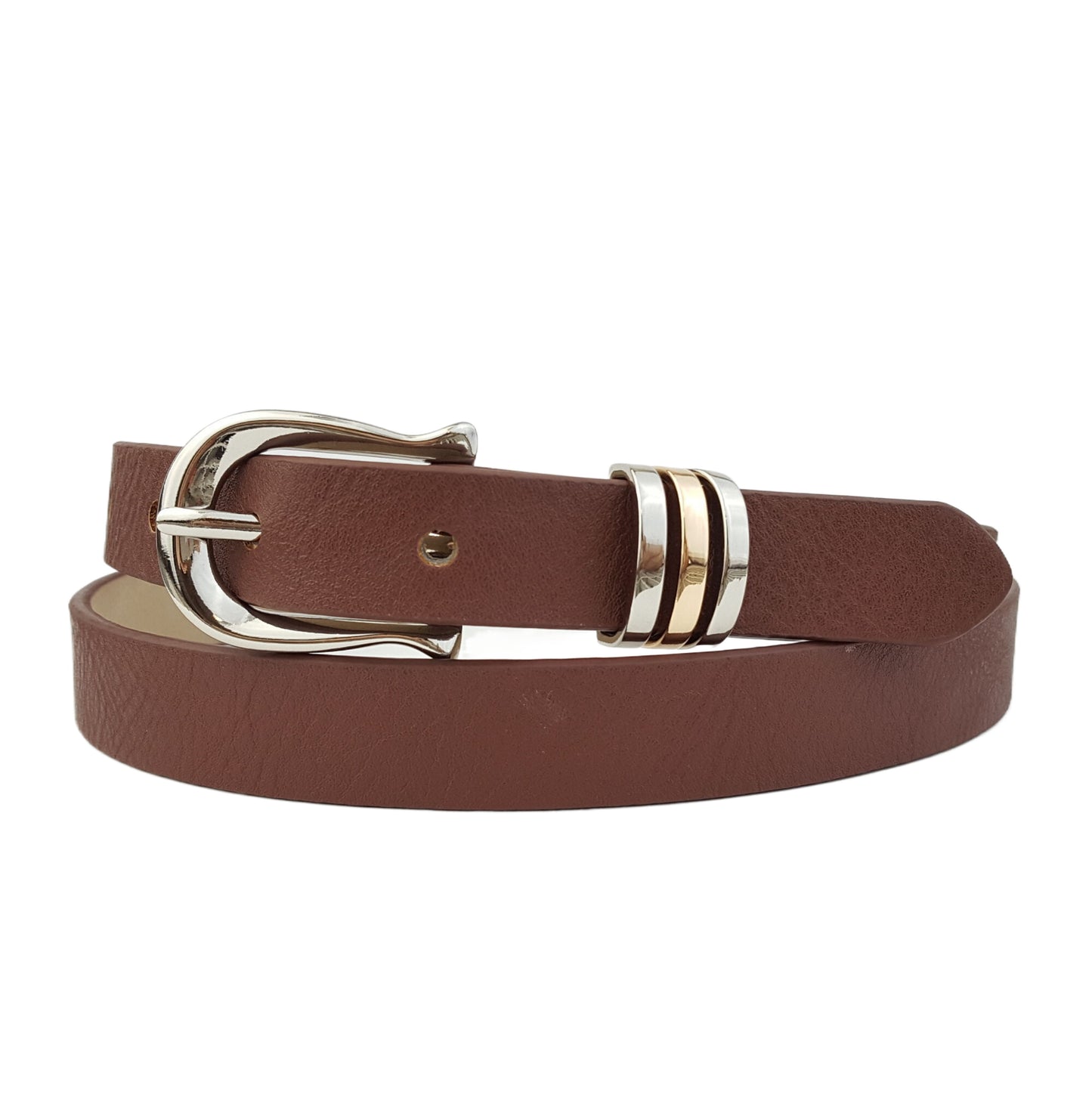 Belt: Classic Skinny belt with Triple Loops