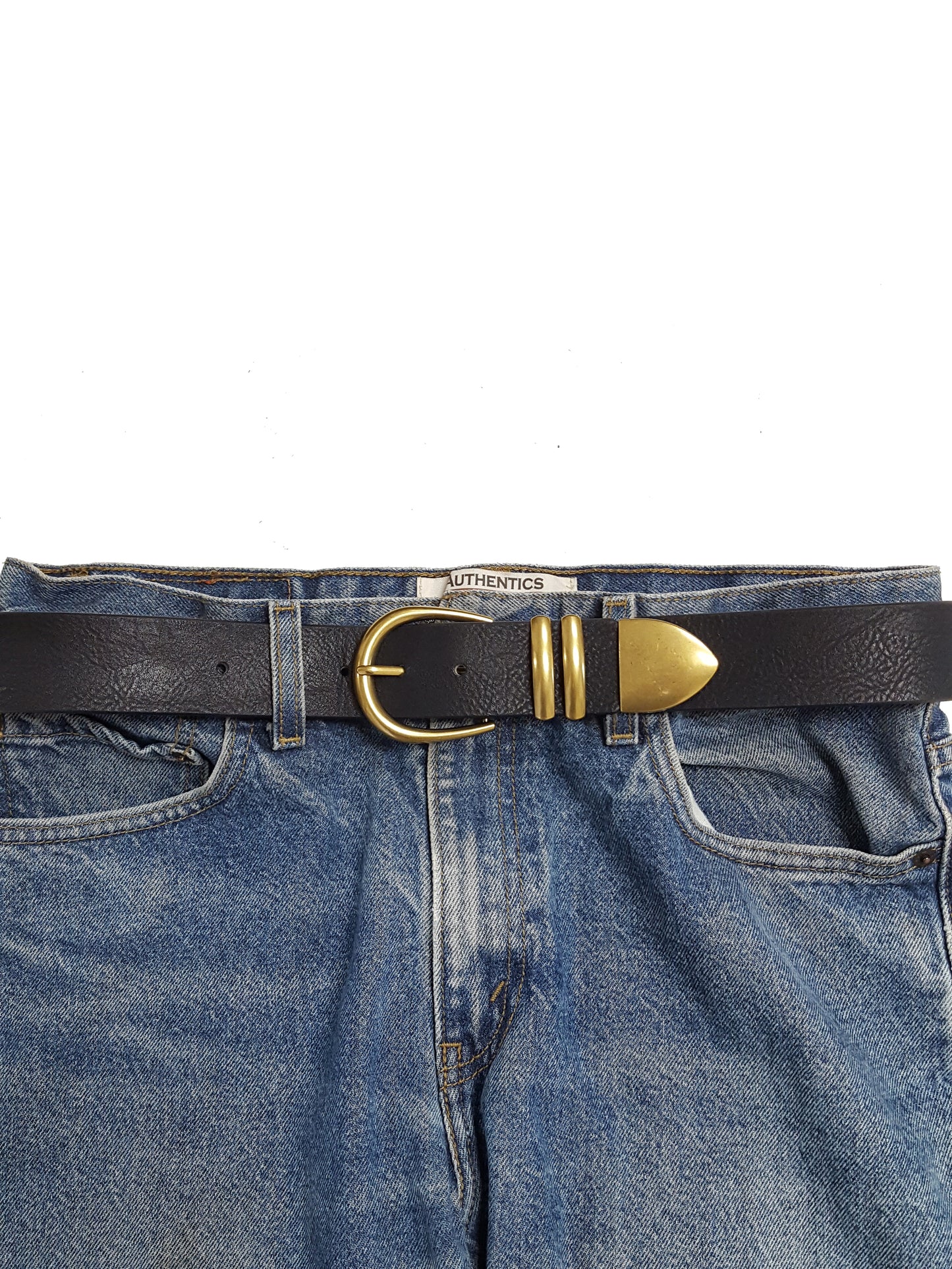 Belt: Classic Buckle, Loops and Tip Belt