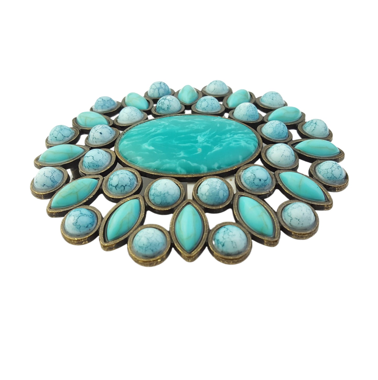 Buckle: Western Floral Shape Belt Buckle