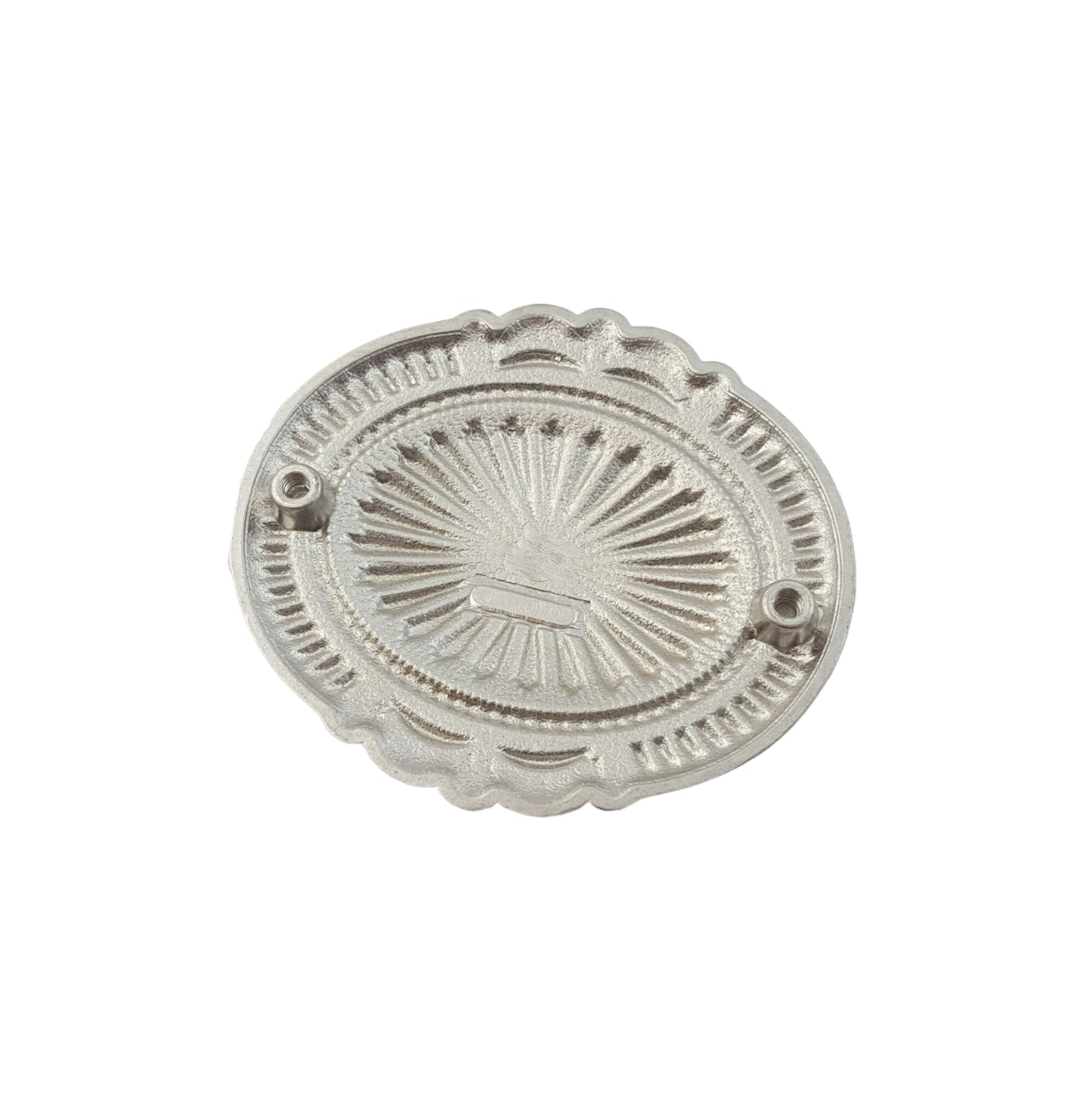 Concho: Western Oval Concho with screws