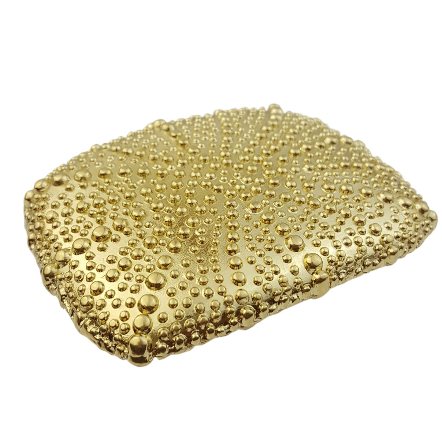 Buckle: Shiny Gold Plaque Buckle