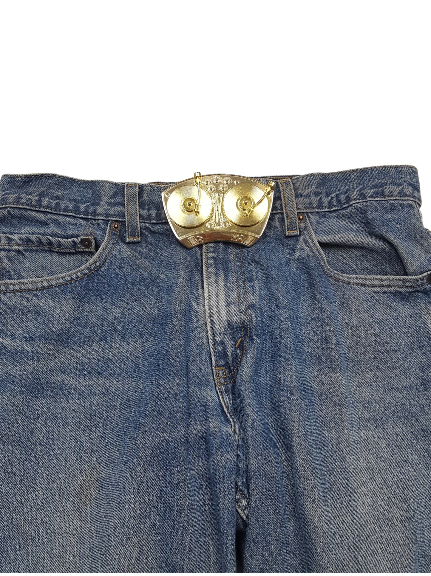 Buckle Sale: Gold Turntable