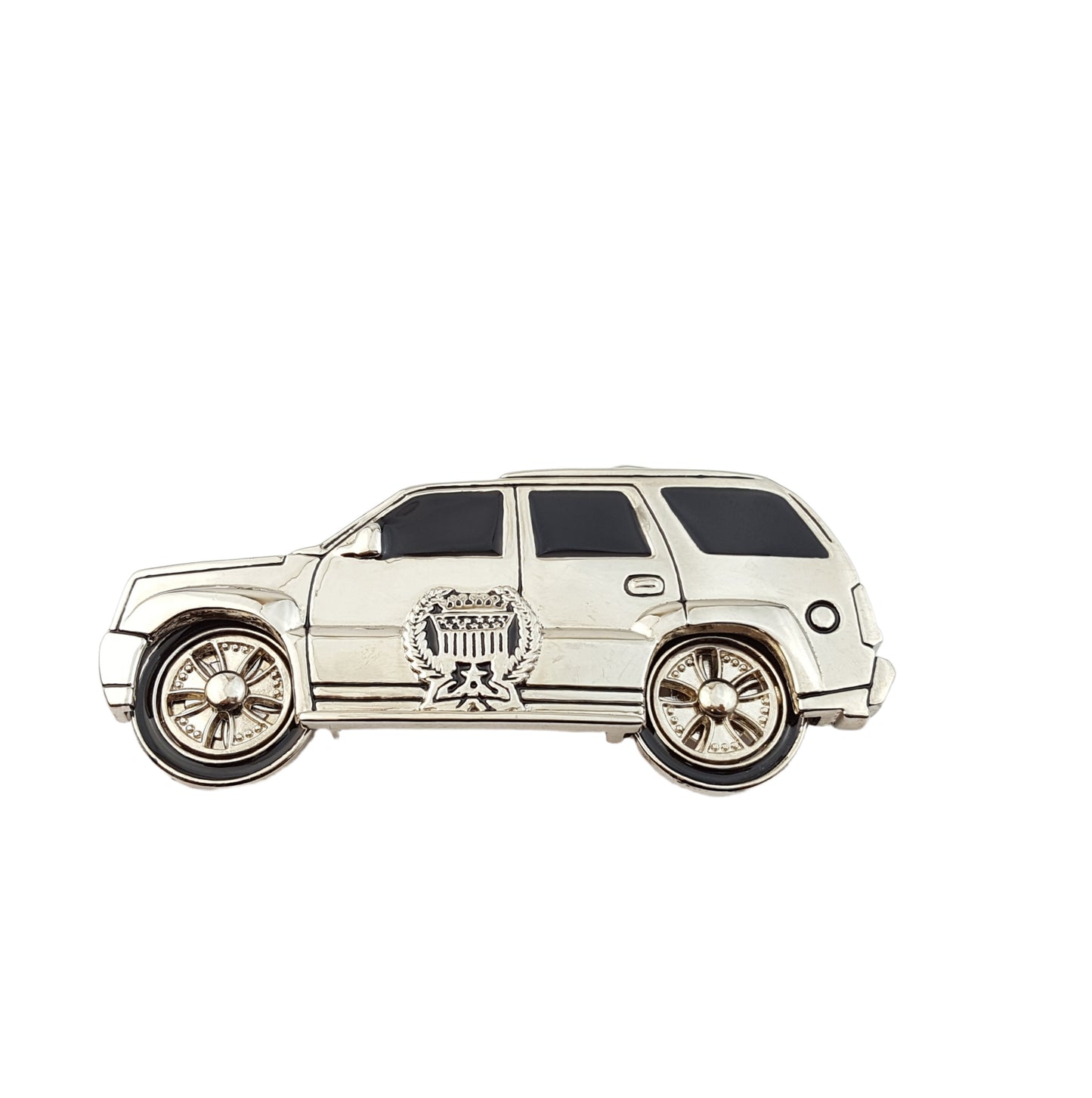 Buckle Sale: SUV Silver Spinner wheel Buckle