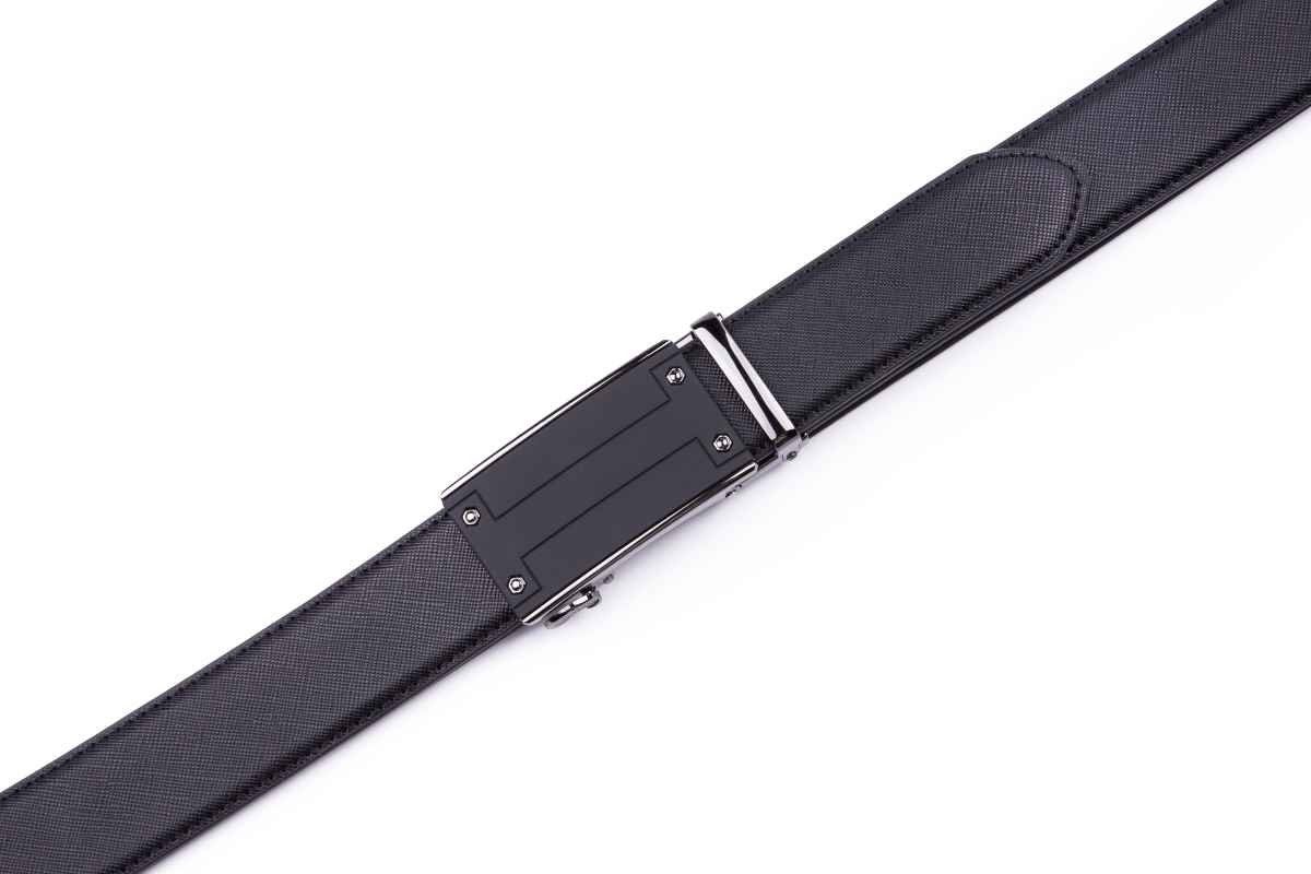 Belt: Men's One Size fit all Saffiano Belt