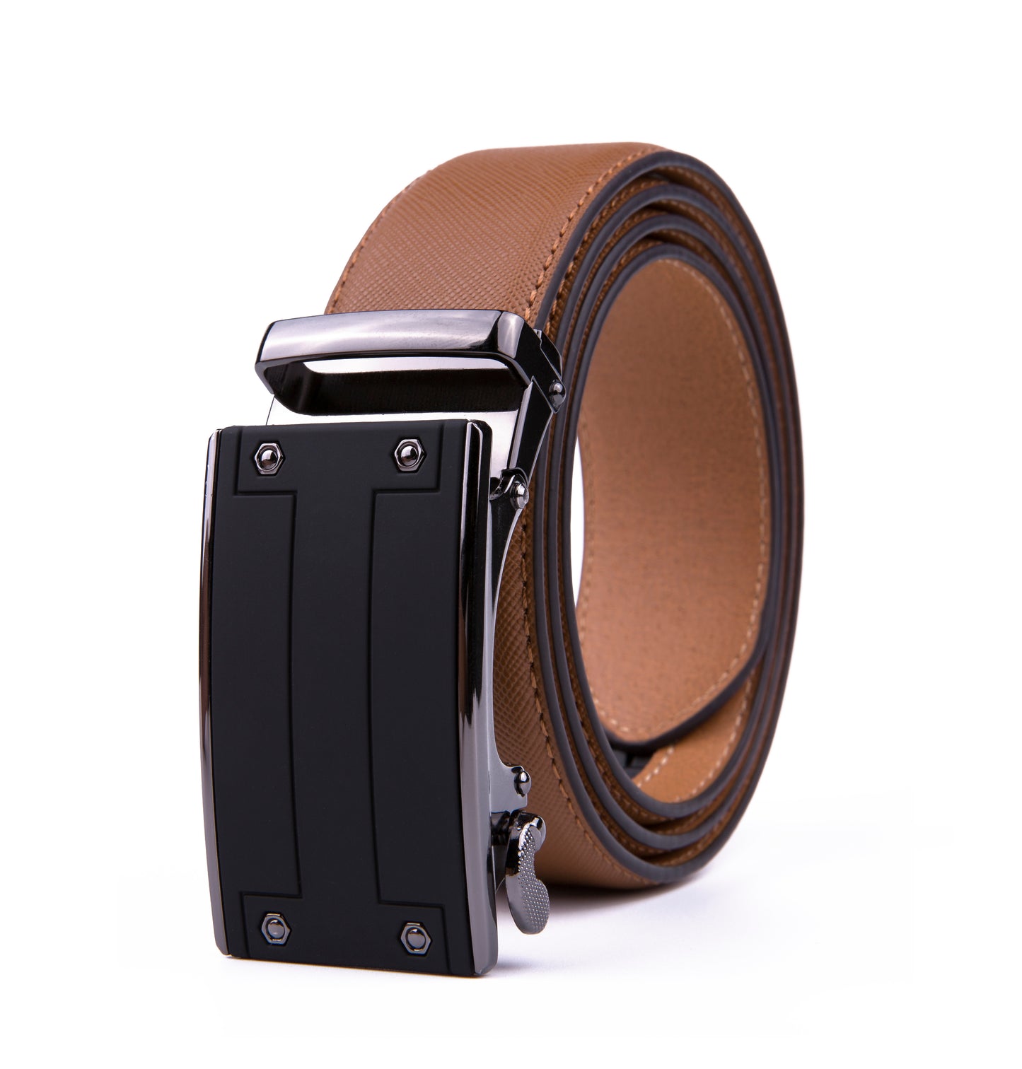Belt: Men's One Size fit all Saffiano Belt