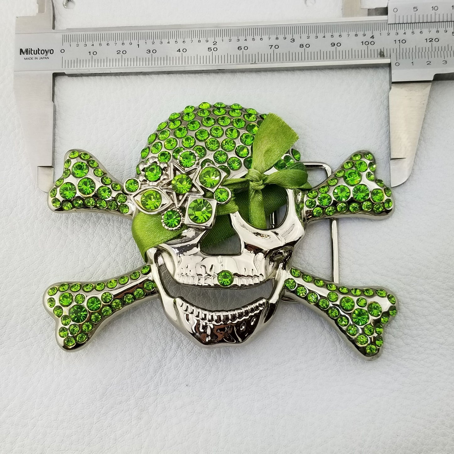 Buckle Sale: Luxury Color Crystal Pirate Skull Belt Buckle