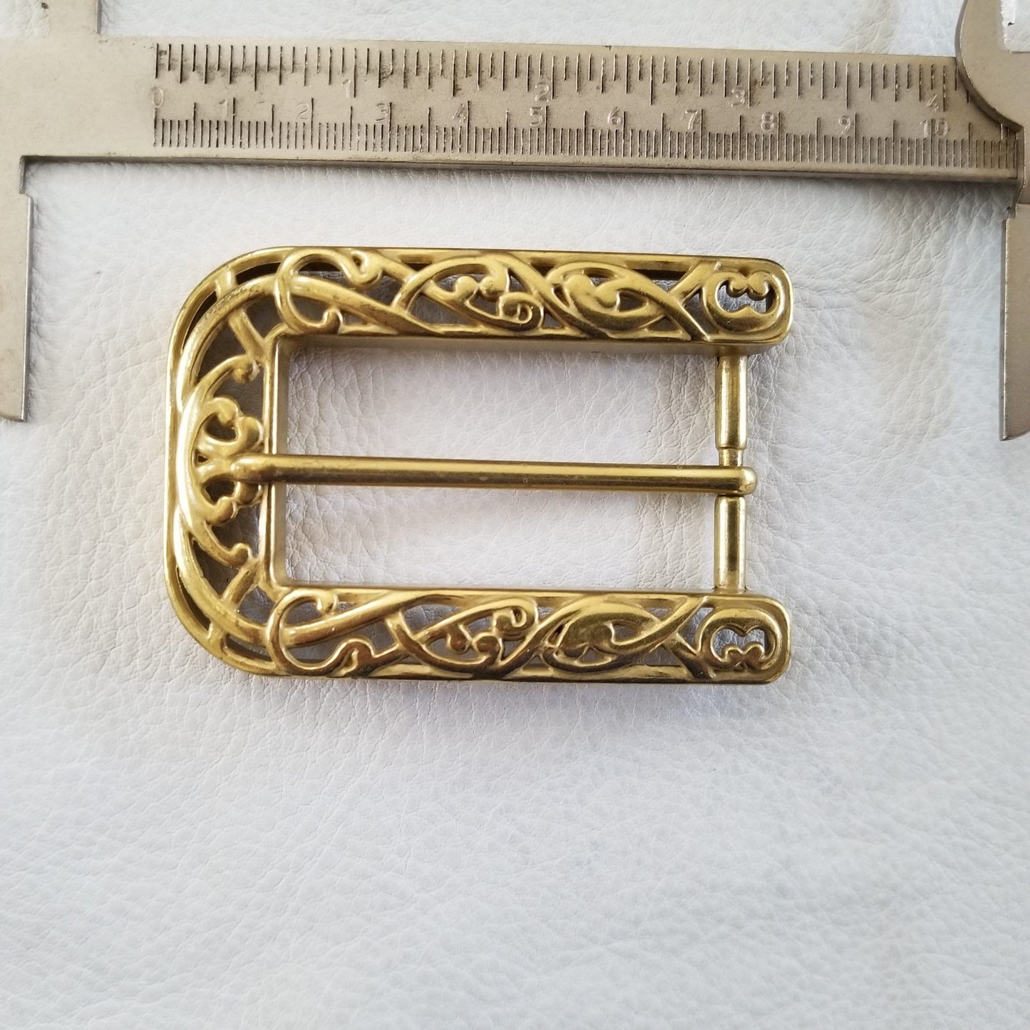 Buckle: Western Floral Engraved buckle