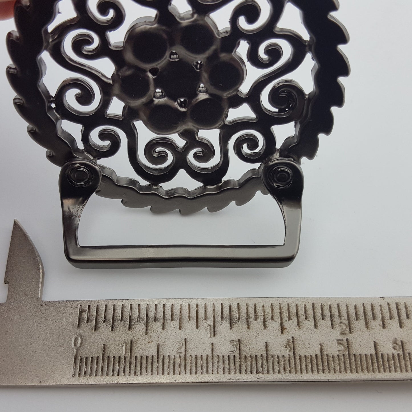Buckle Sale: Western Round Crystal Belt Buckle