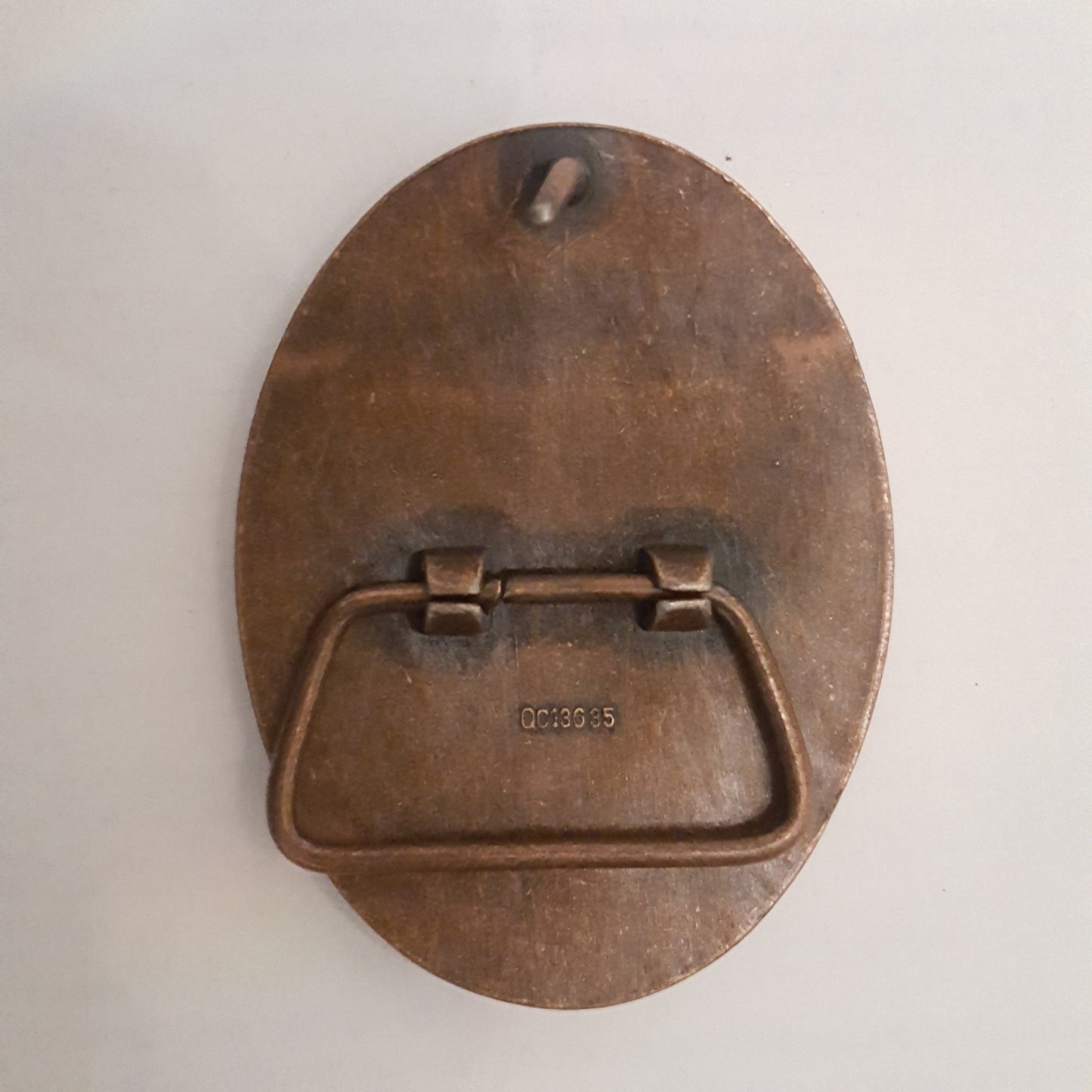 Buckle Sale: Oval Vintage Copper Finish Belt Buckle