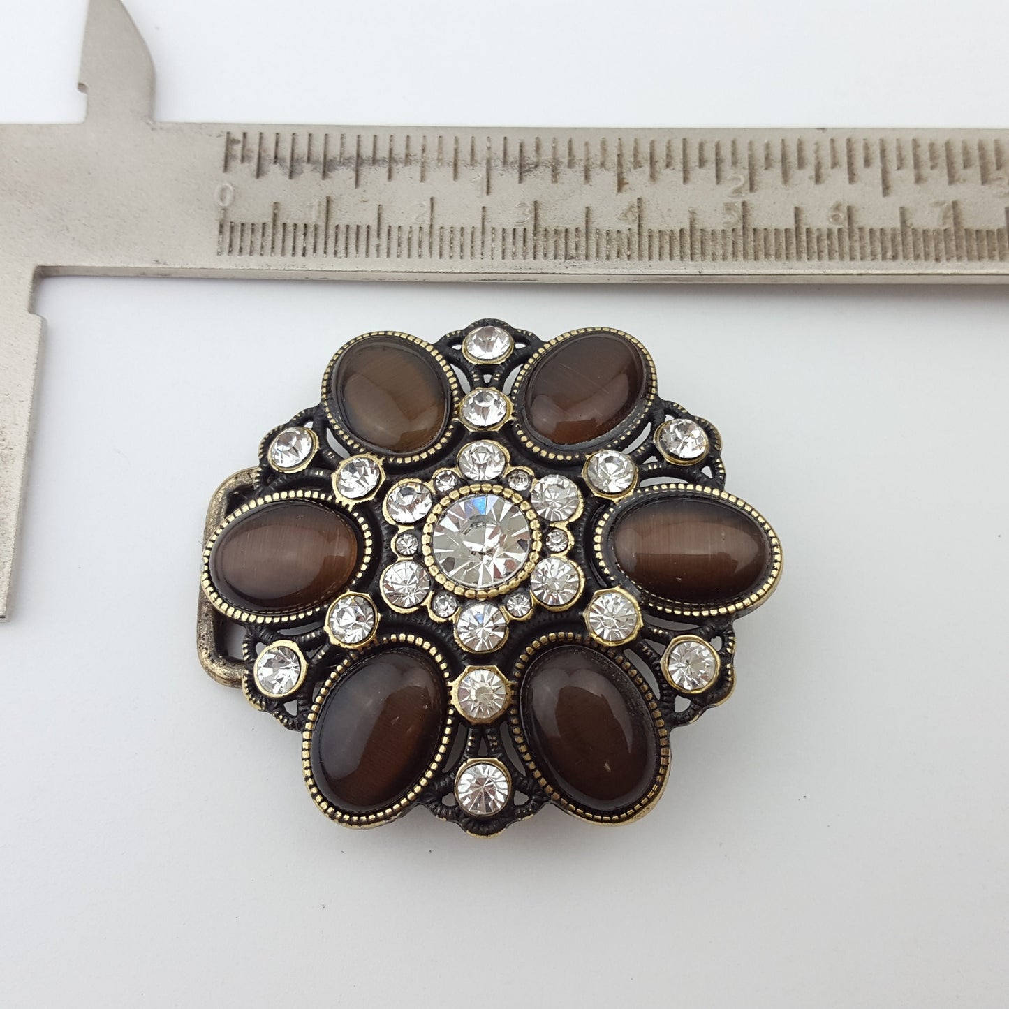 Buckle Sale: Western Crystal flower belt buckle