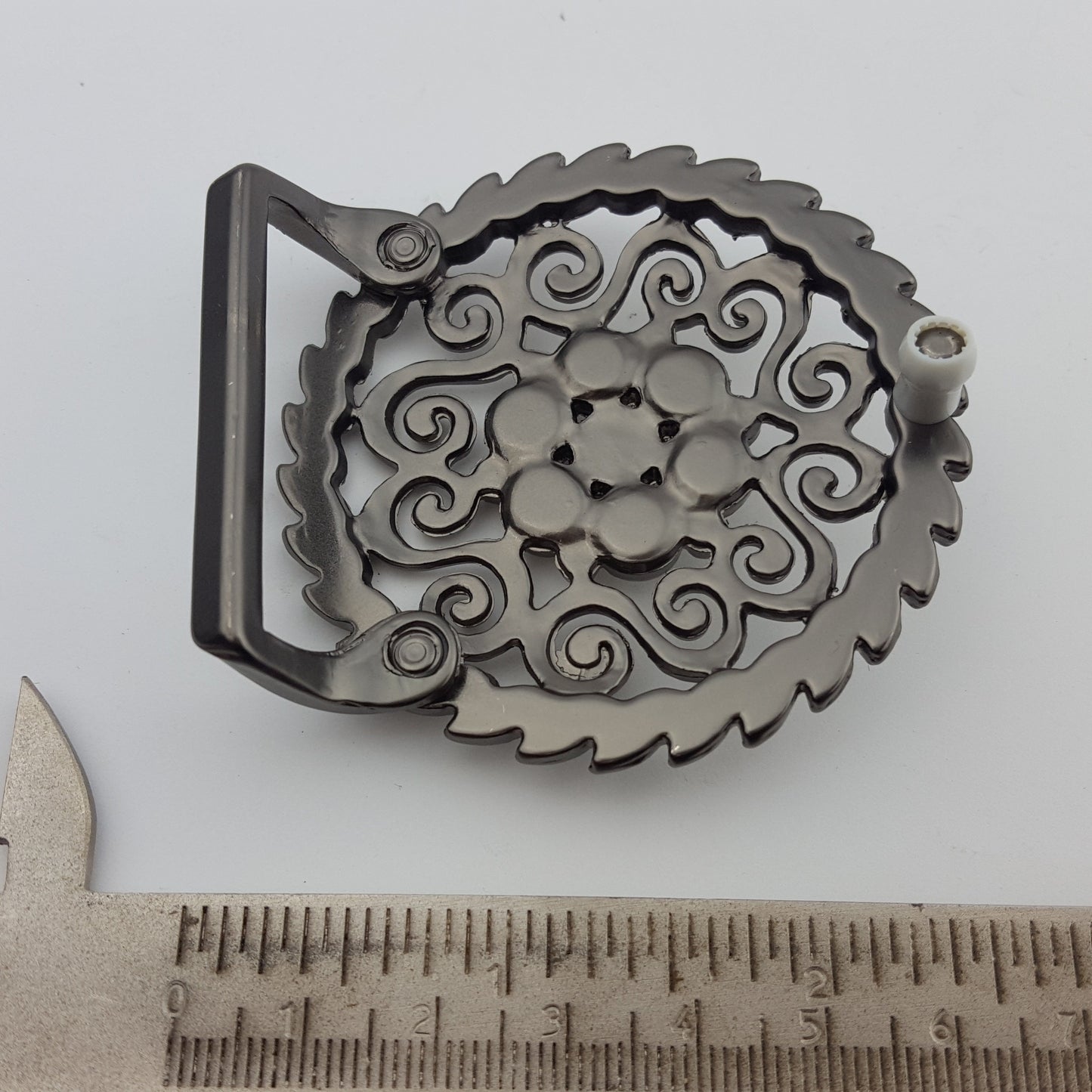 Buckle Sale: Western Round Crystal Belt Buckle