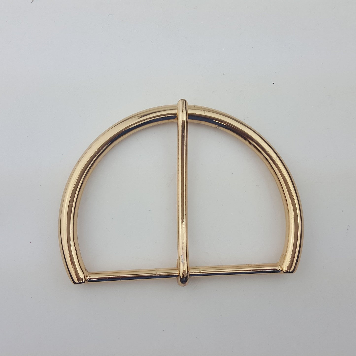 Buckle: Gold Buckle for wide belt