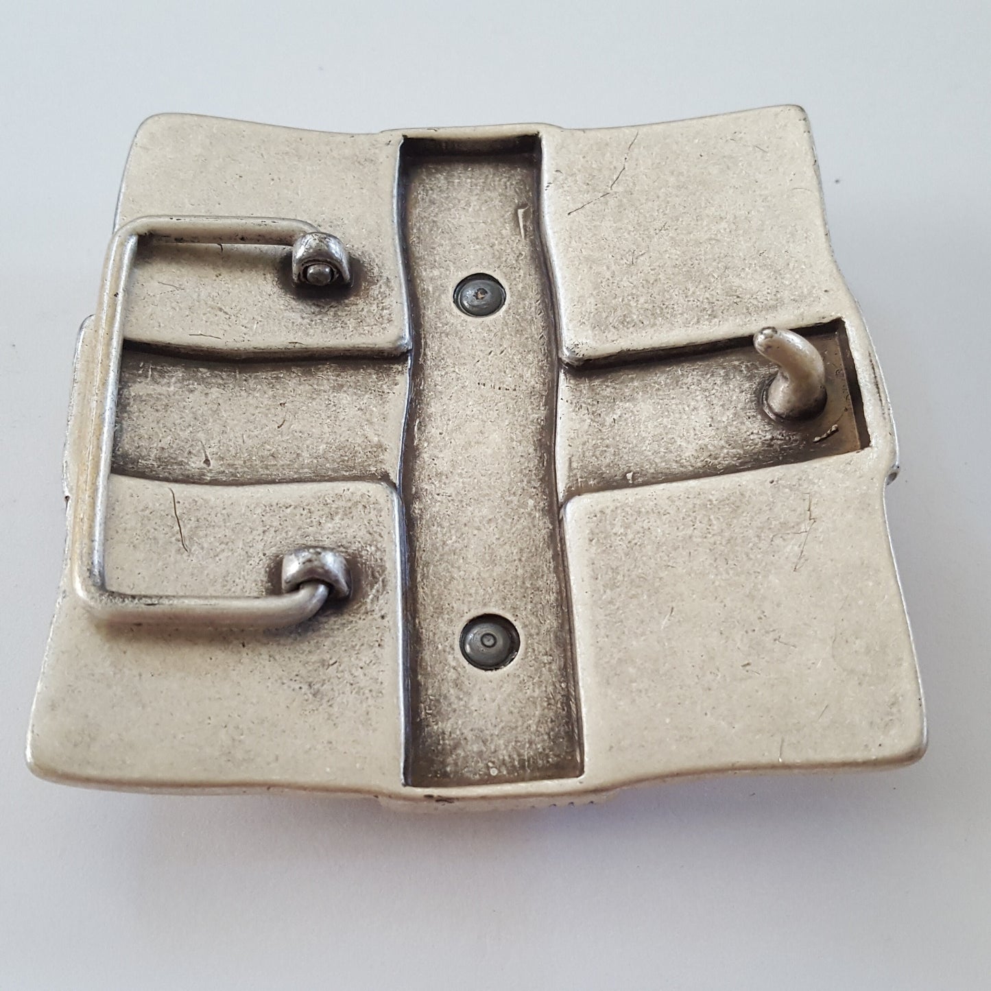 Buckle Sale: Crystal Cross buckle on a Square Plaque