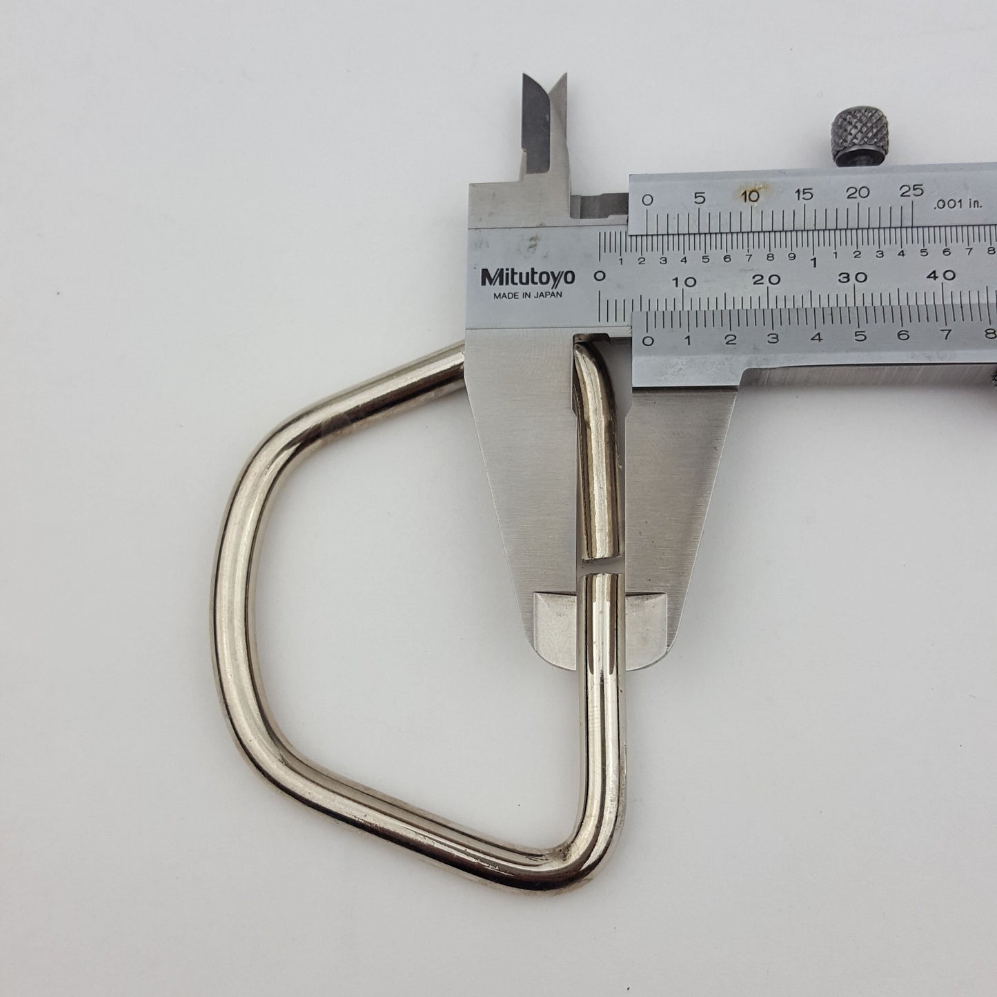 Hardware Sale: Pair of wide silver D rings