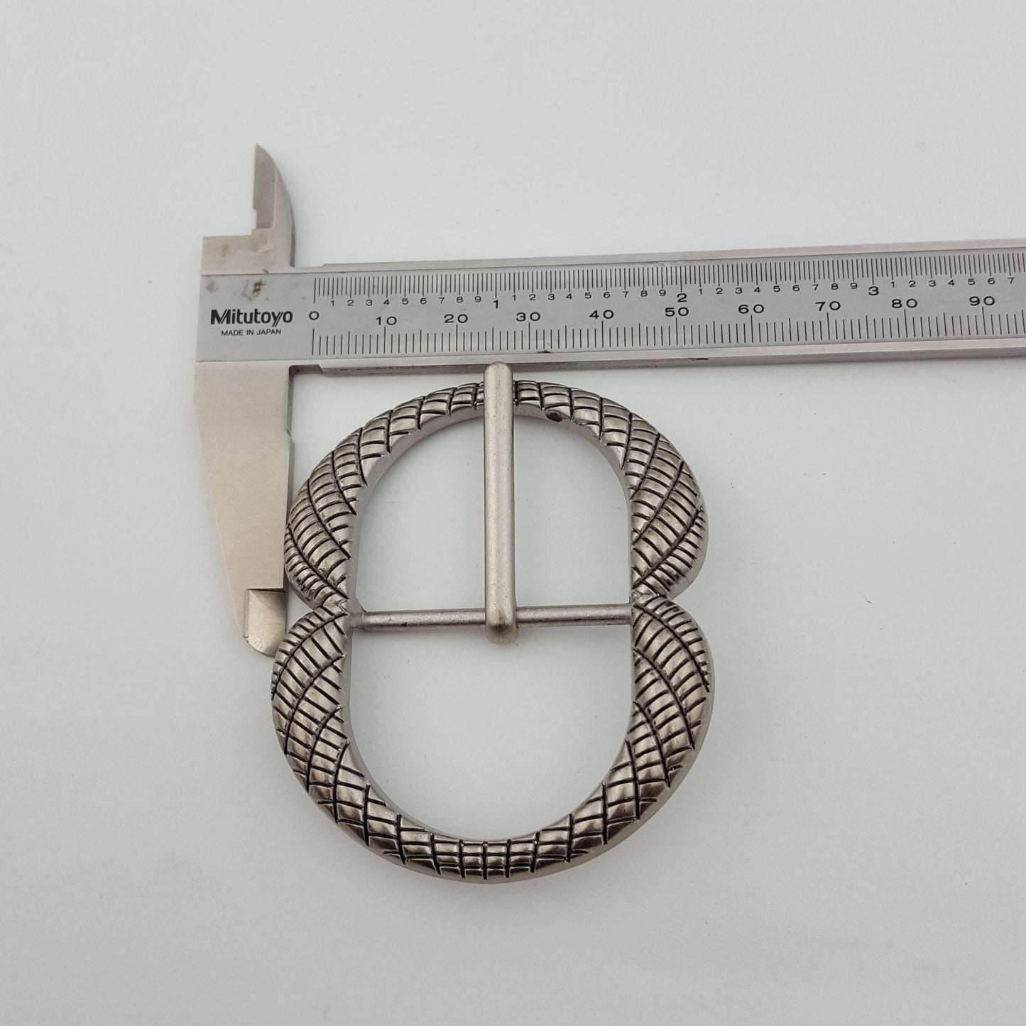 Buckle Sale: Trendy Matte Silver Centerbar buckle