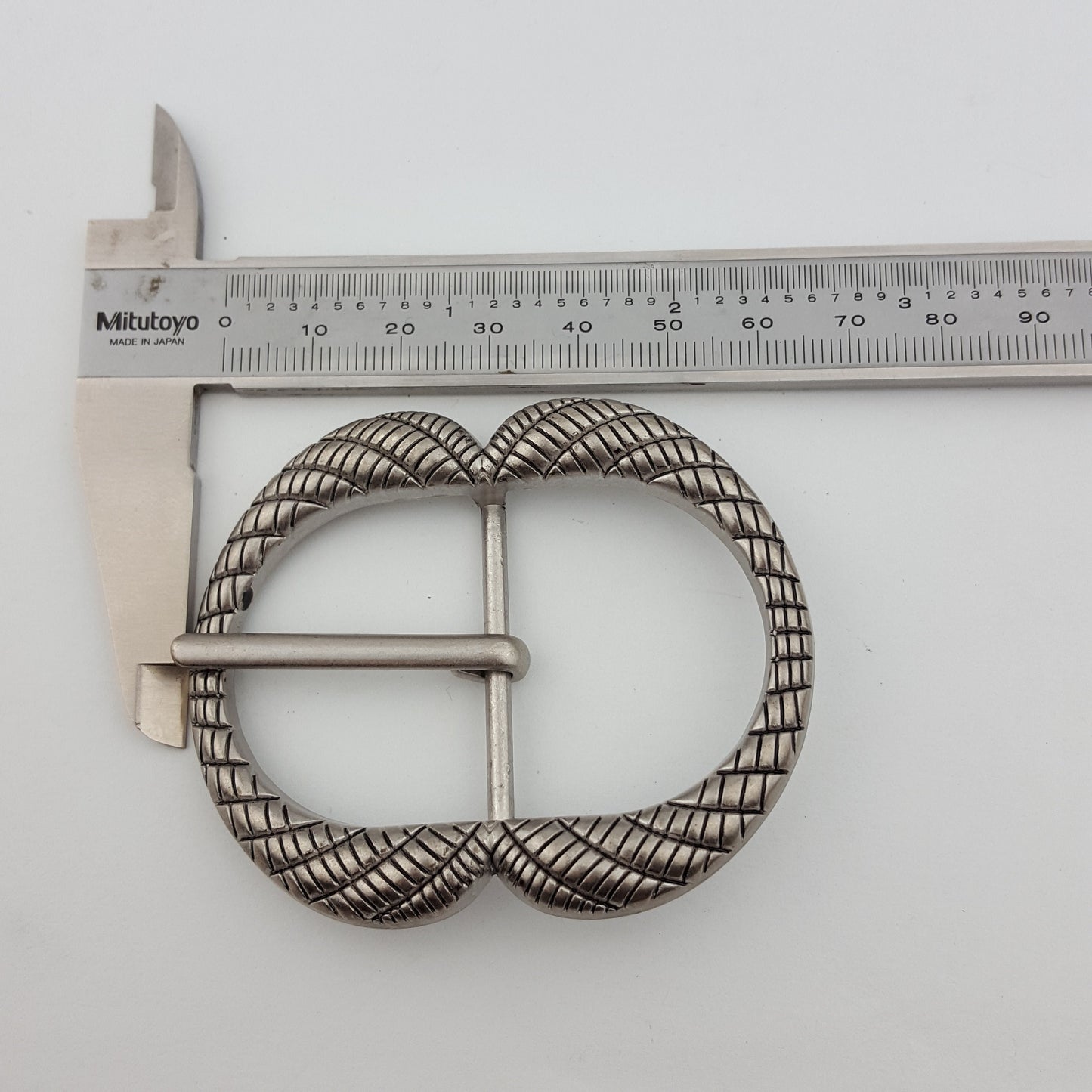 Buckle Sale: Trendy Matte Silver Centerbar buckle