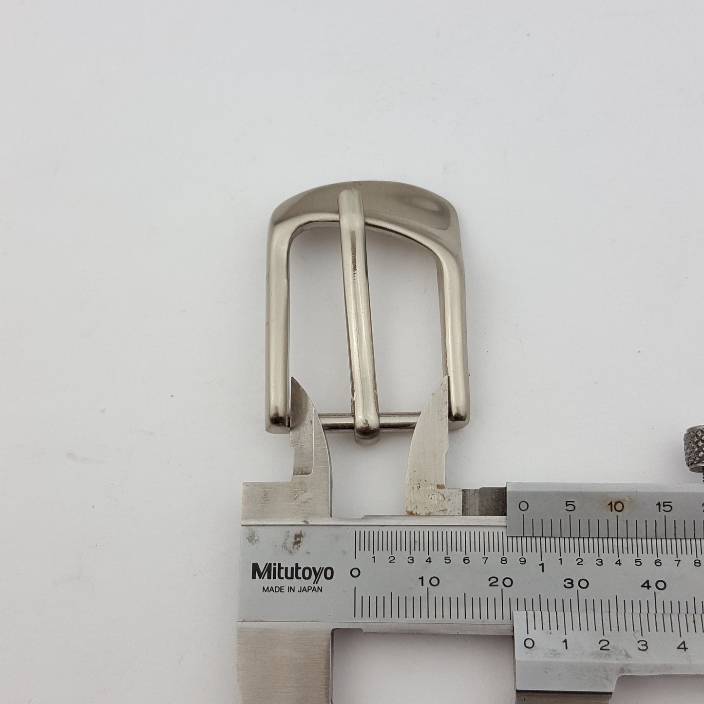 Buckle: Lady Silver Buckle and Loop set for Skinny Belt