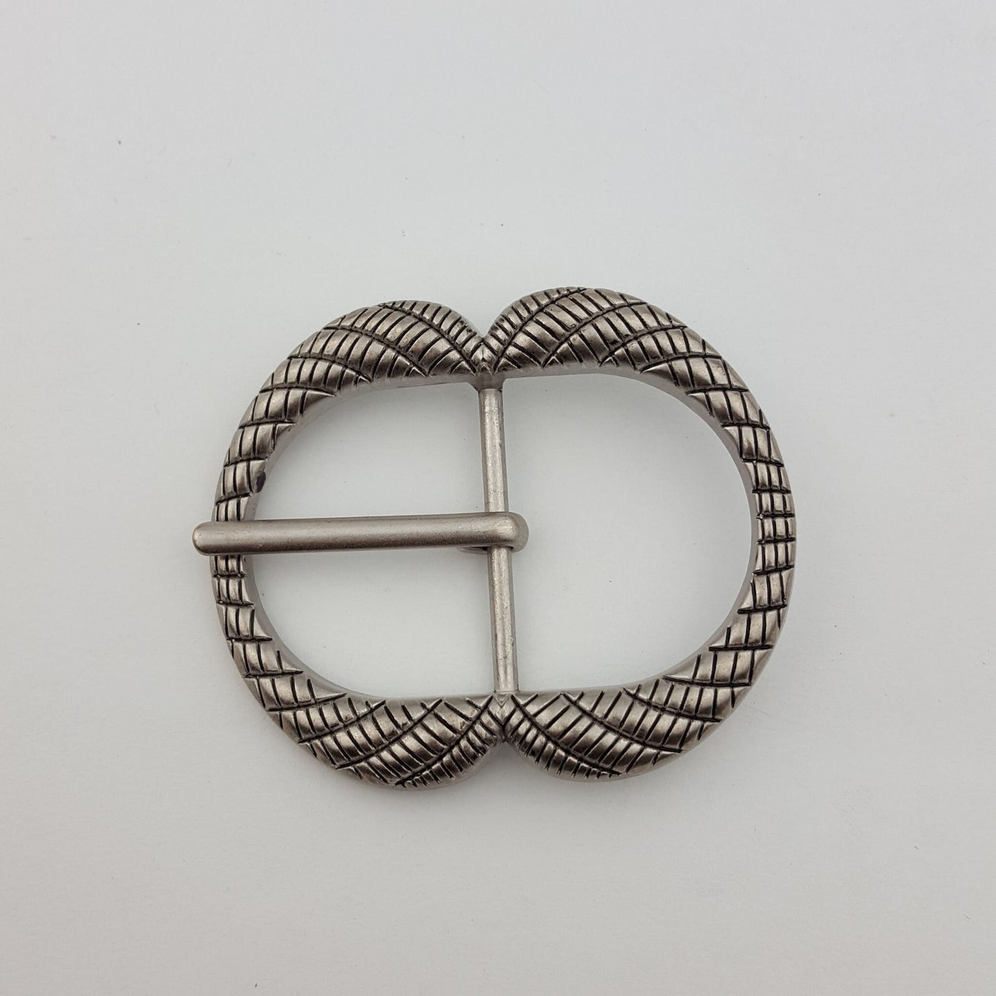 Buckle Sale: Trendy Matte Silver Centerbar buckle