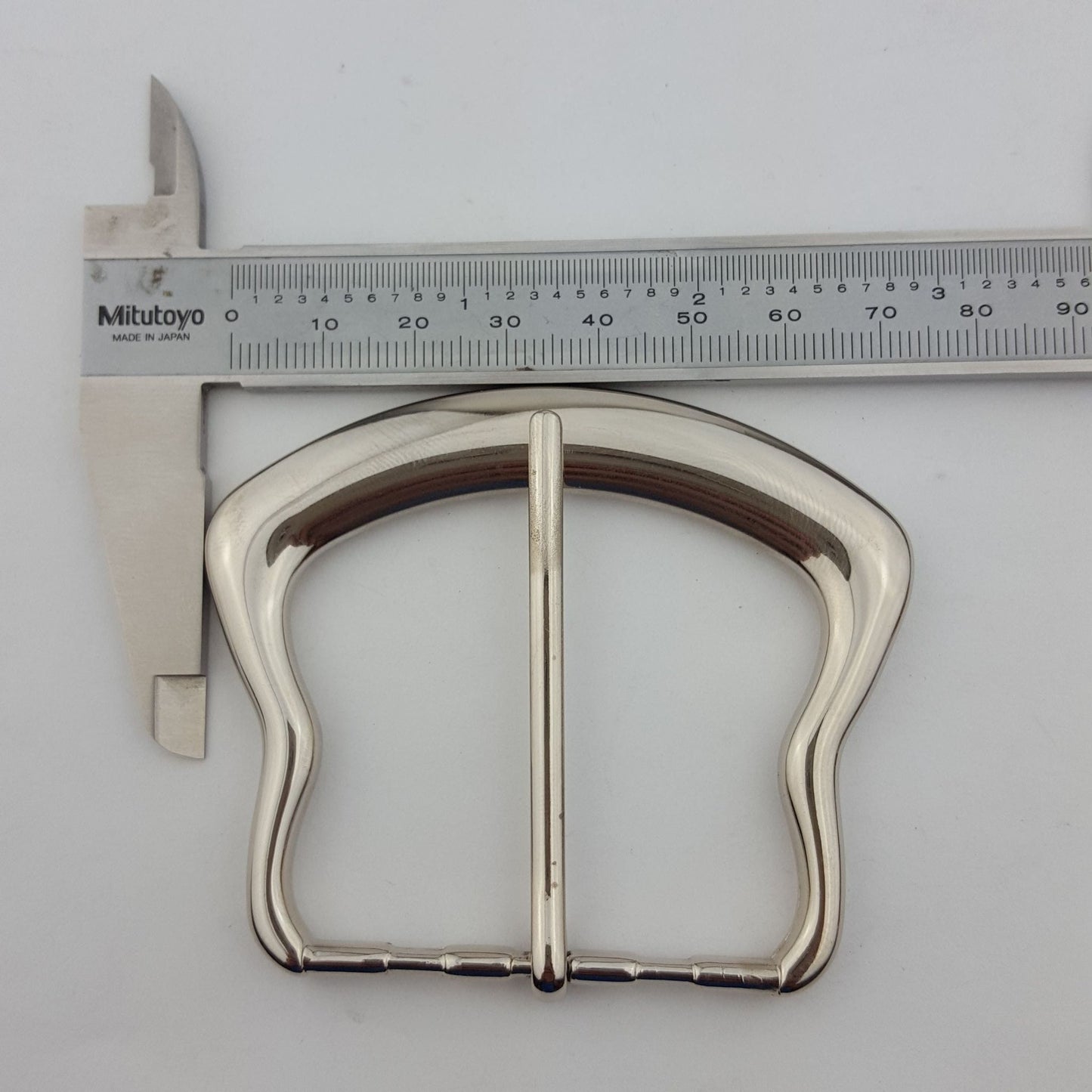 Buckle Sale: Wide Shiny Silver Belt Buckle