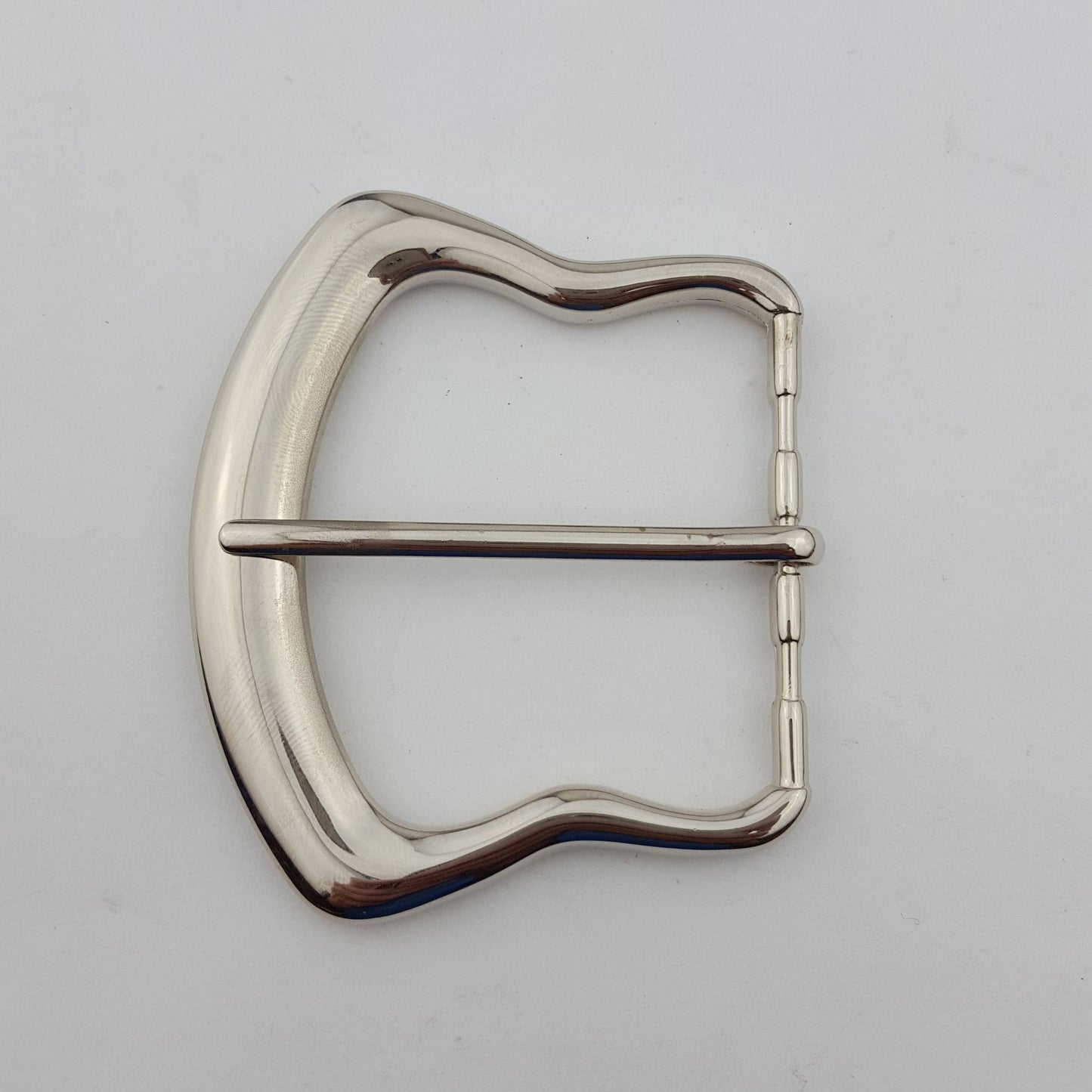 Buckle Sale: Wide Shiny Silver Belt Buckle