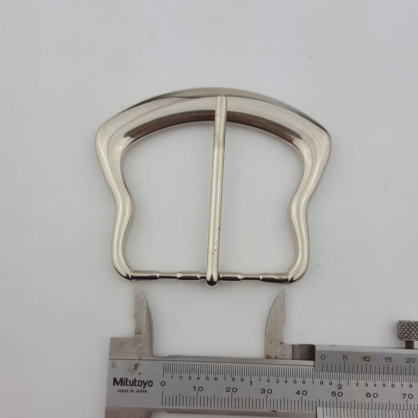 Buckle Sale: Wide Shiny Silver Belt Buckle