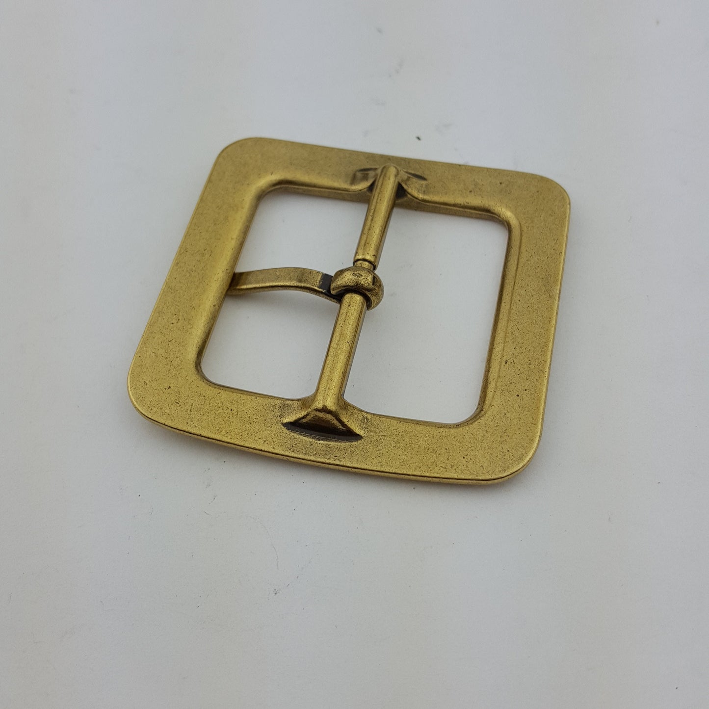 Buckle: Square Up Brass or Silver finish Jean belt buckle