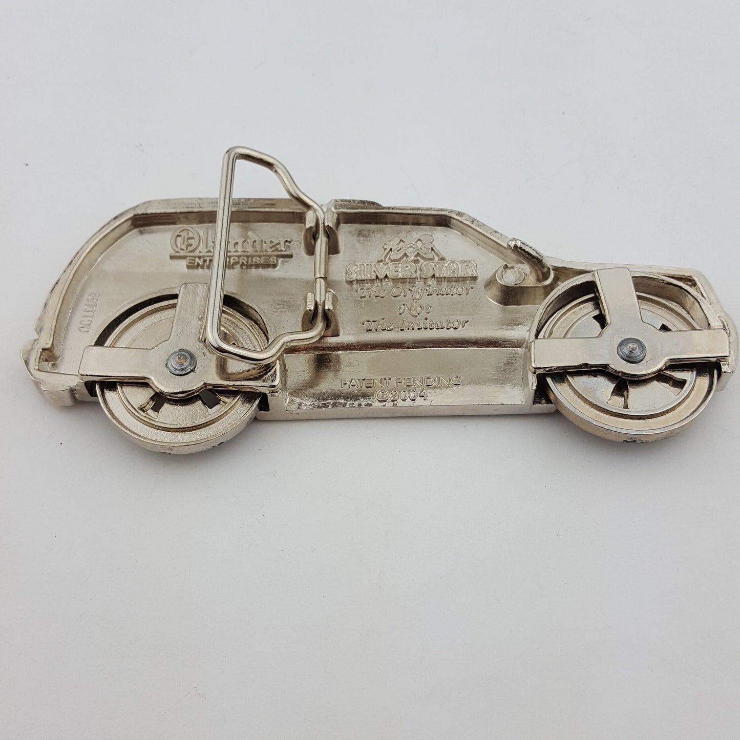 Buckle Sale: SUV Silver Spinner wheel Buckle
