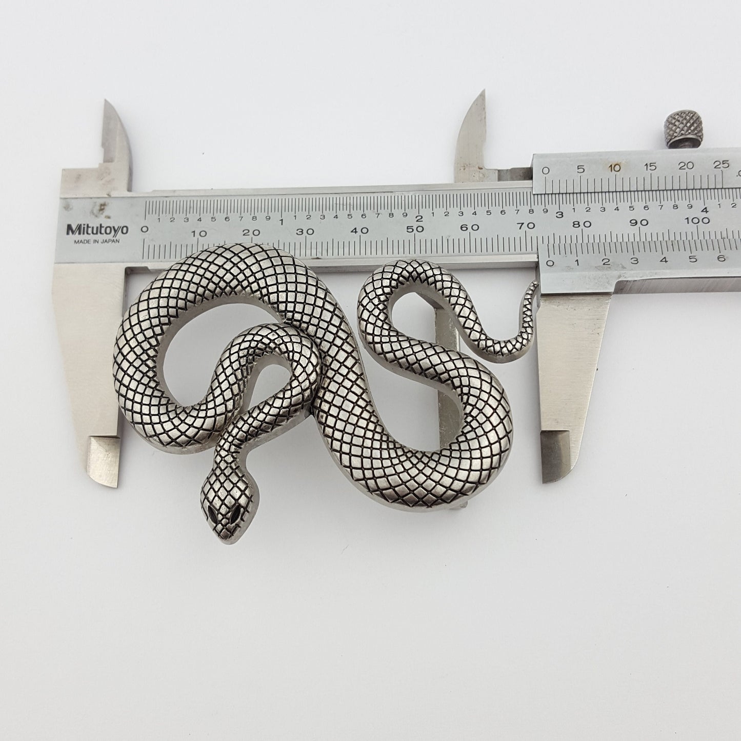 Buckle: Snake Buckle in Vintage Silver or Gold Finish