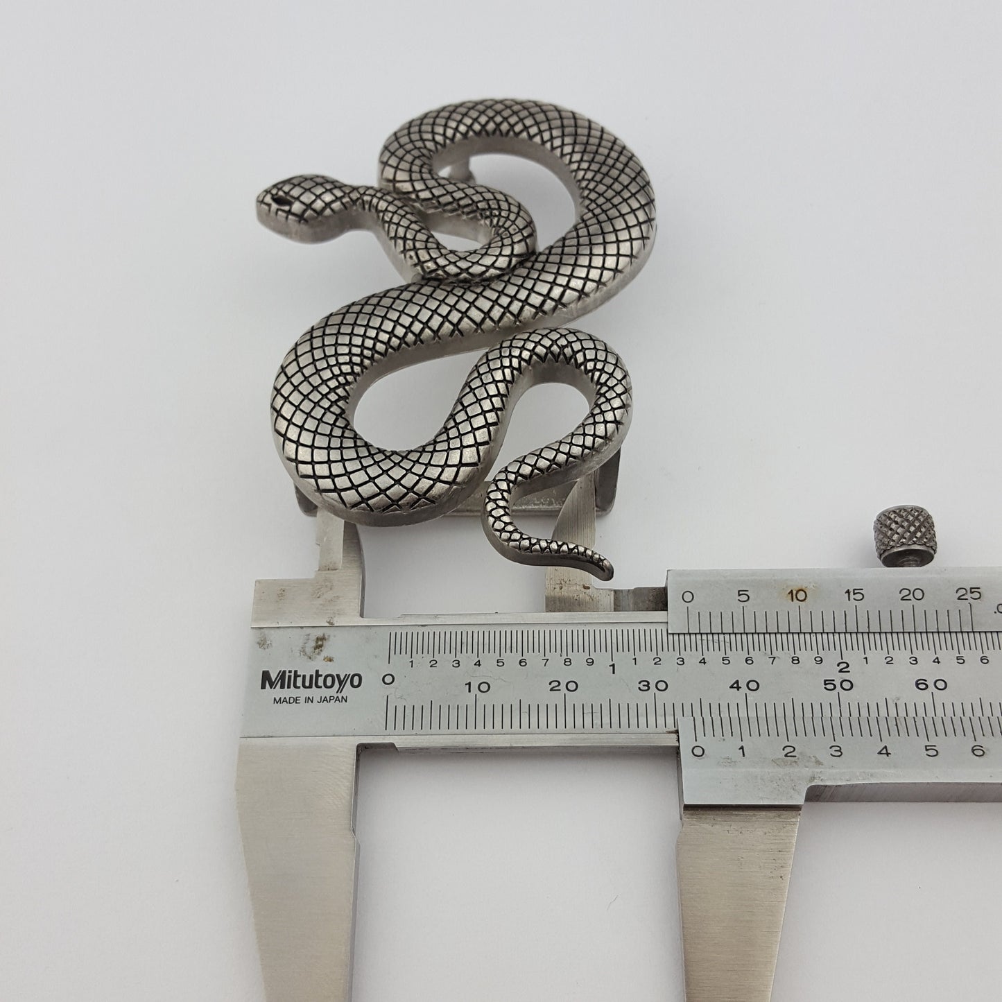 Buckle: Snake Buckle in Vintage Silver or Gold Finish