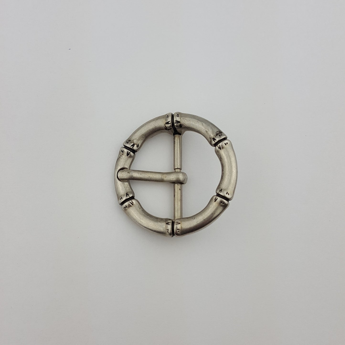 Buckle: Small-Size Silver Plated Round Buckle