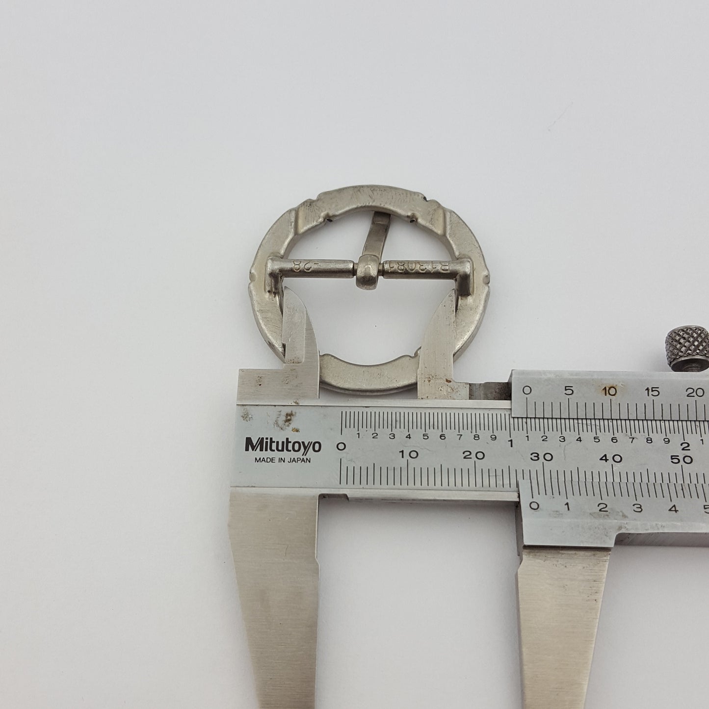 Buckle: Small-Size Silver Plated Round Buckle