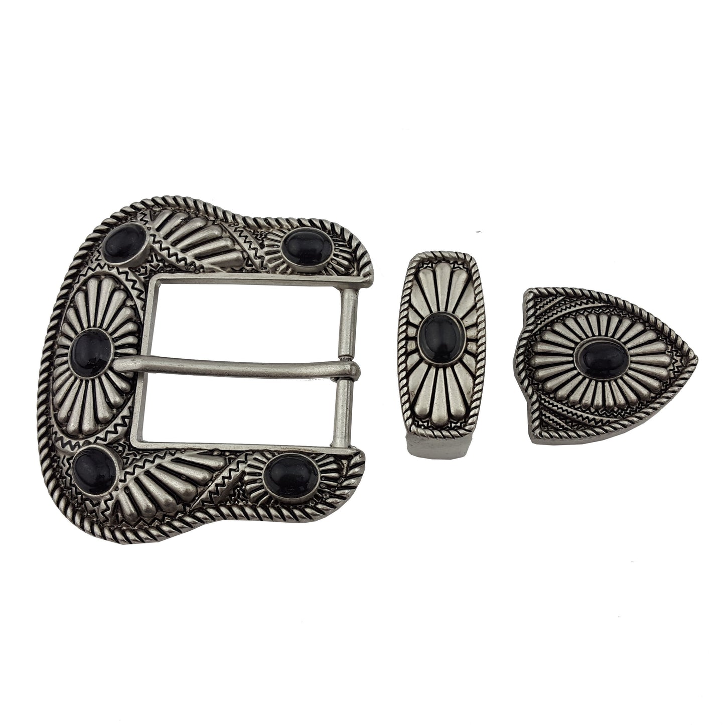 Buckle: Western/Navajo Style Buckle/Loop/Tip set