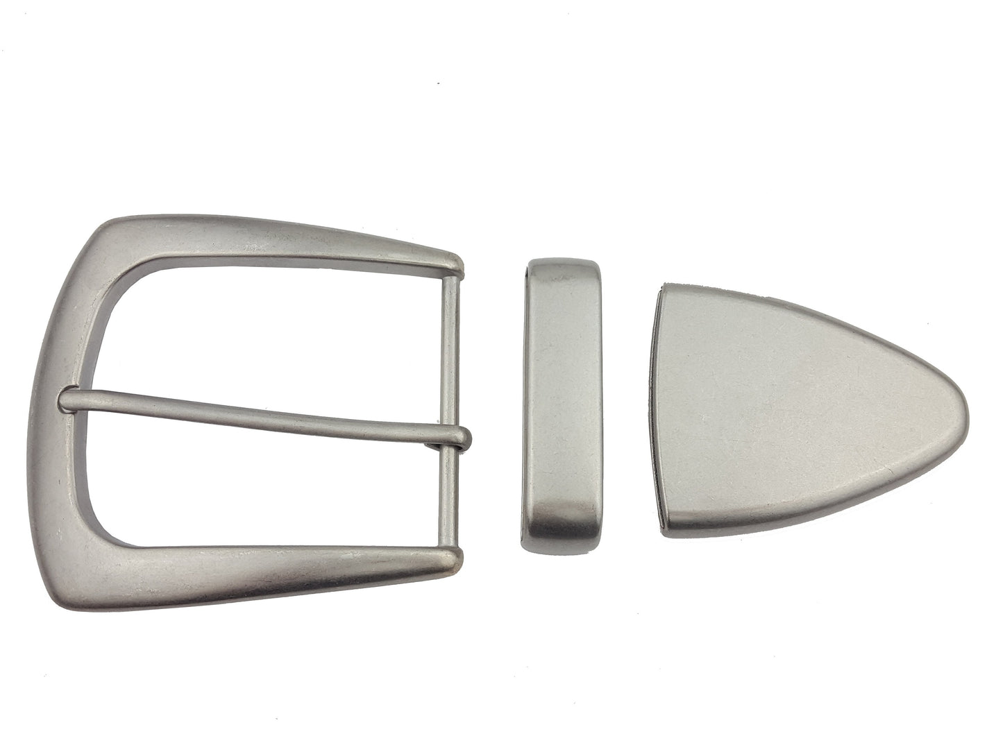 Buckle: Rare find Big Size wide buckle loop and tip set