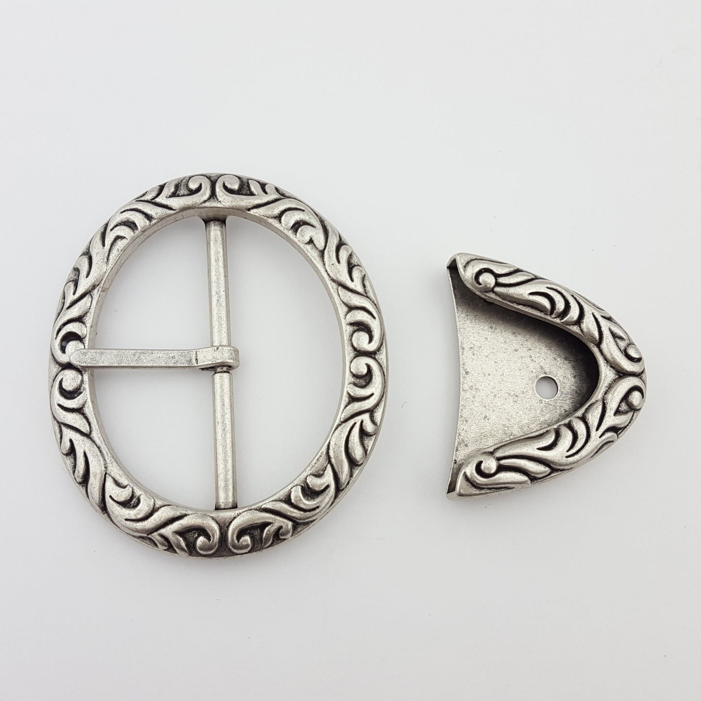 Buckle: Western Style Buckle and Tip set