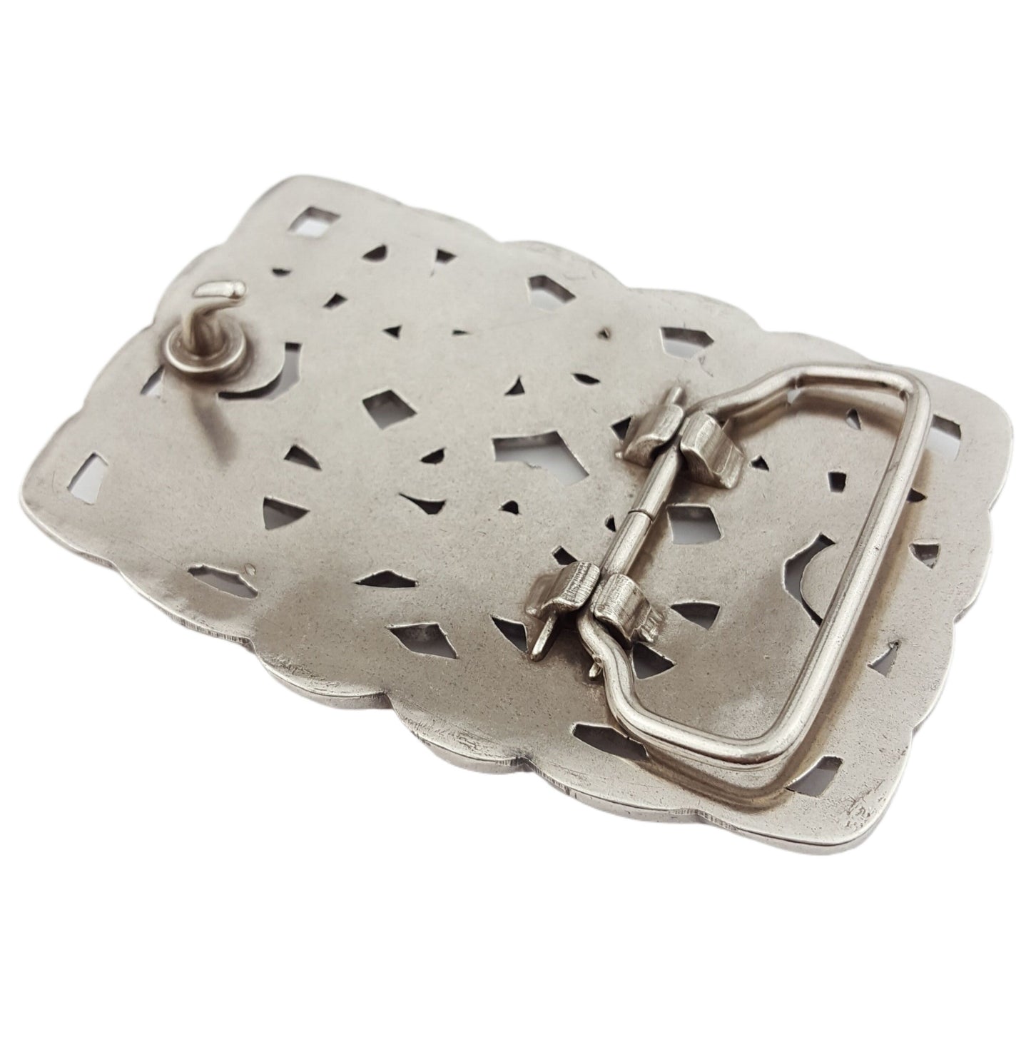 Buckle: Western Knotted Heart Design Belt Buckle
