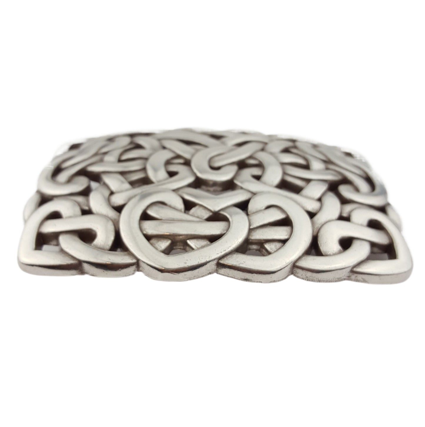 Buckle: Western Knotted Heart Design Belt Buckle