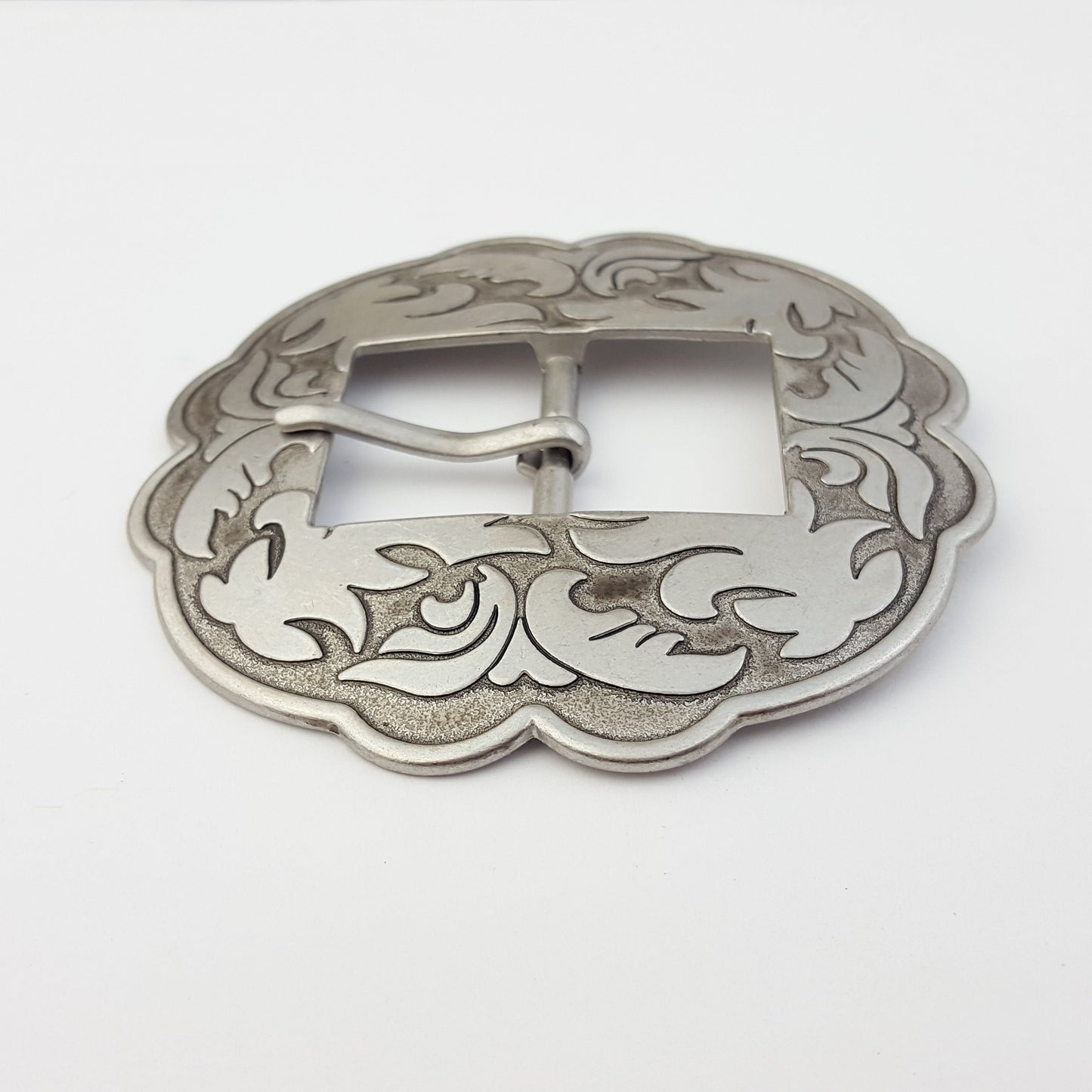 Buckle: Western Style Floral Shape Buckle