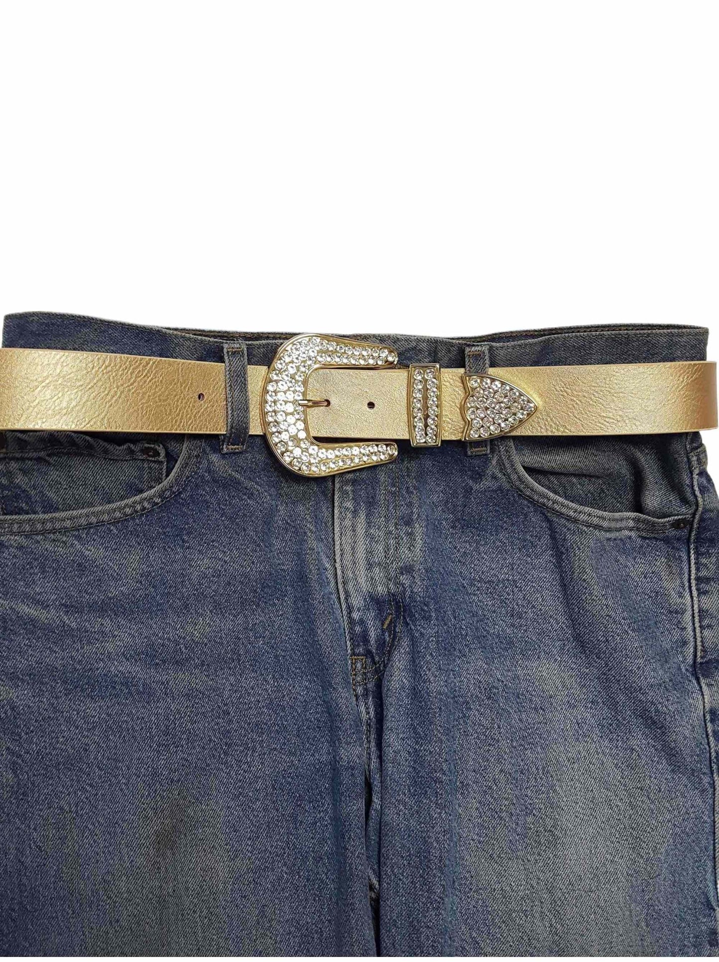 Belt Sale: Classic Western Crystal Belt