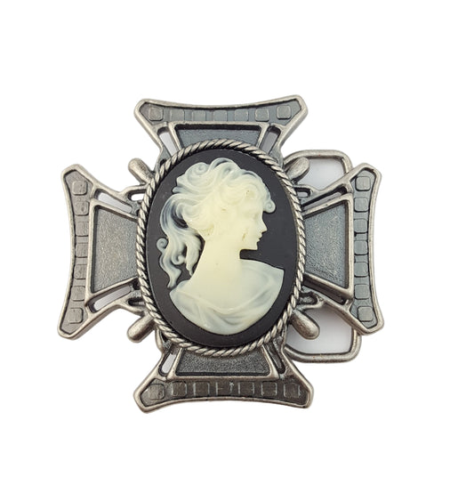 Buckle Sale: Cameo Portrait Buckle
