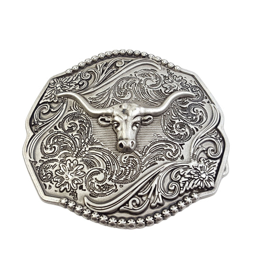 Buckle: Western Long Horn Buckle