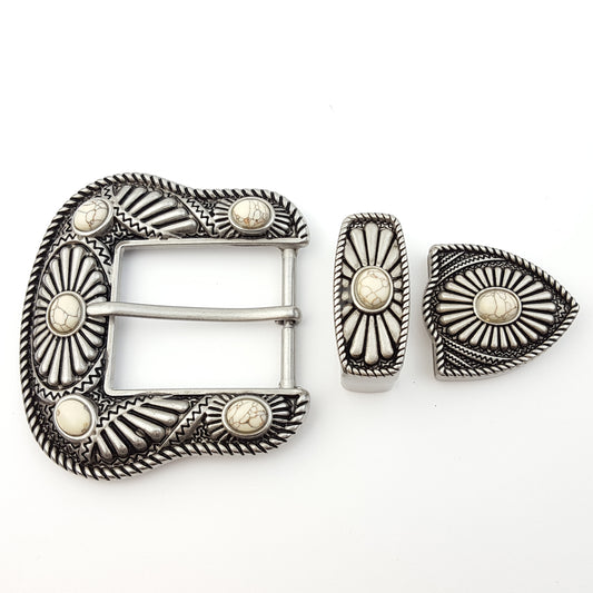 Buckle: Western/Navajo Style Buckle/Loop/Tip set