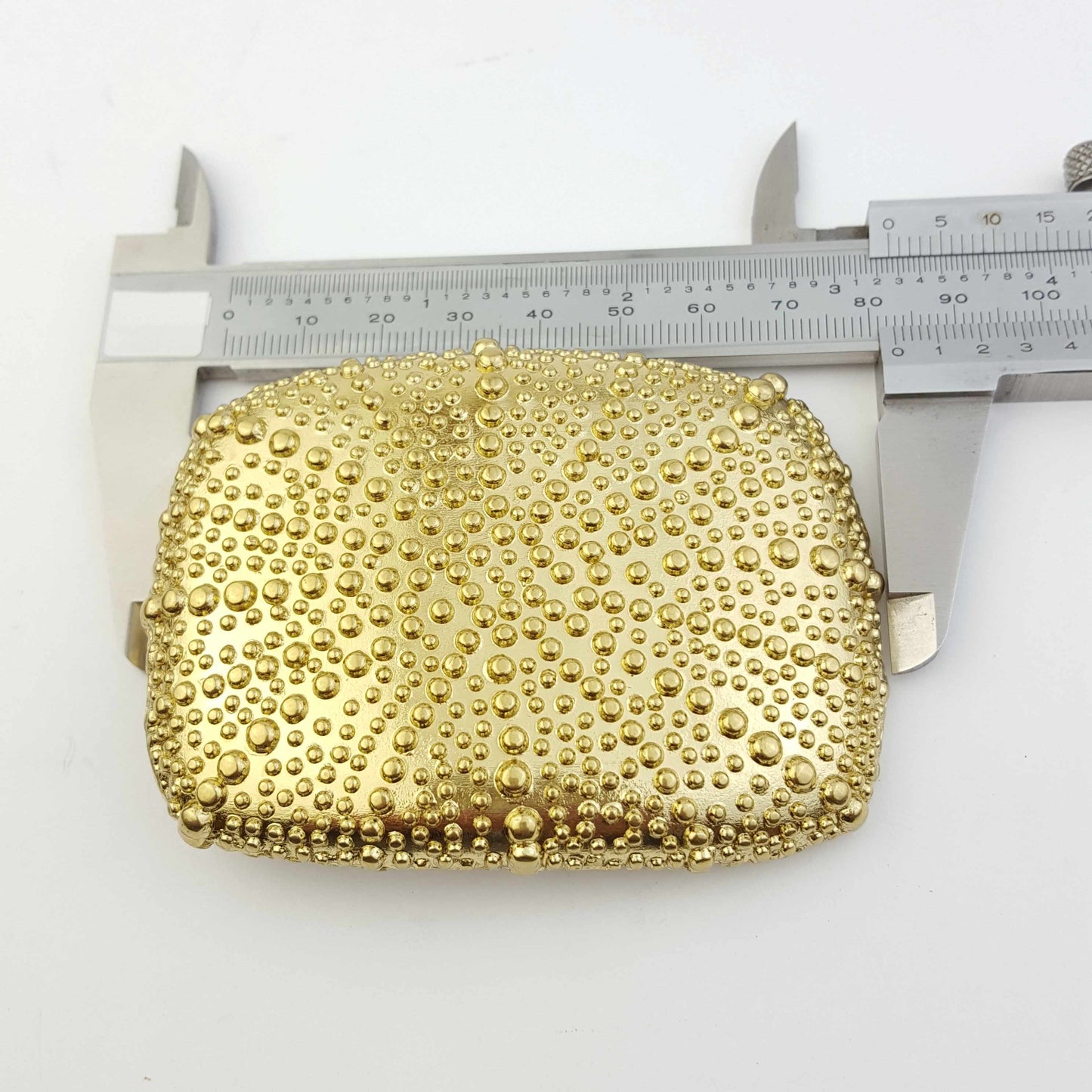 Buckle: Shiny Gold Plaque Buckle