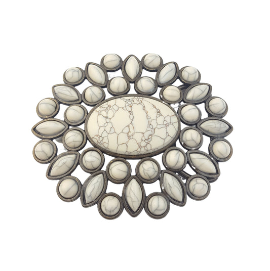 Buckle: Western Floral Shape Belt Buckle