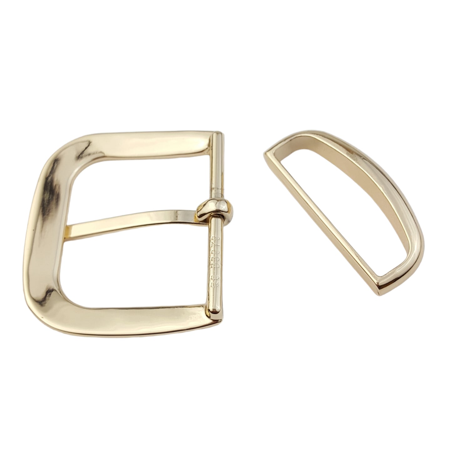 Buckle: Shiny Gold Buckle and Loop set