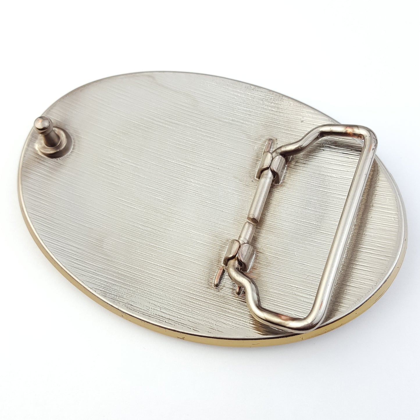 Buckle: Western Oval Buckle with Cactus Design