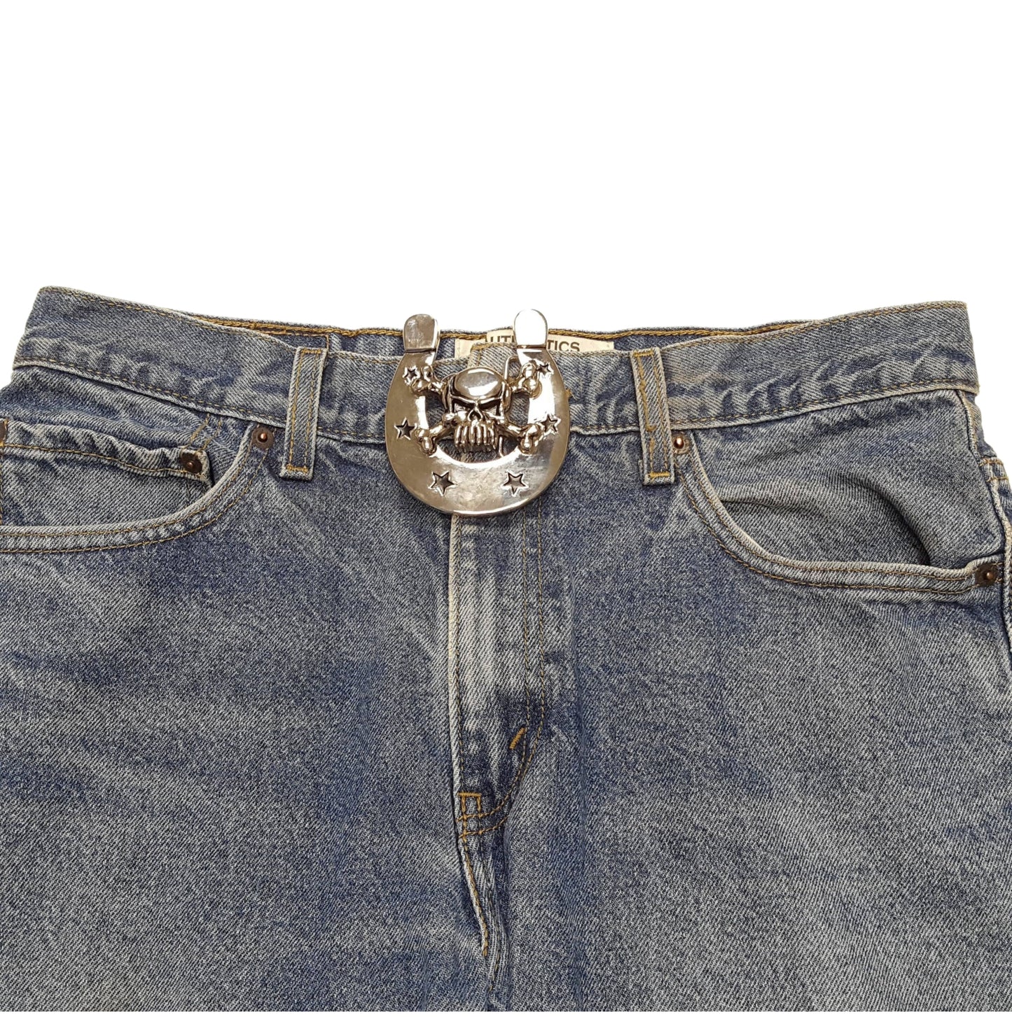 Buckle Sale: Skull Cross bone w. Horseshoe Buckle